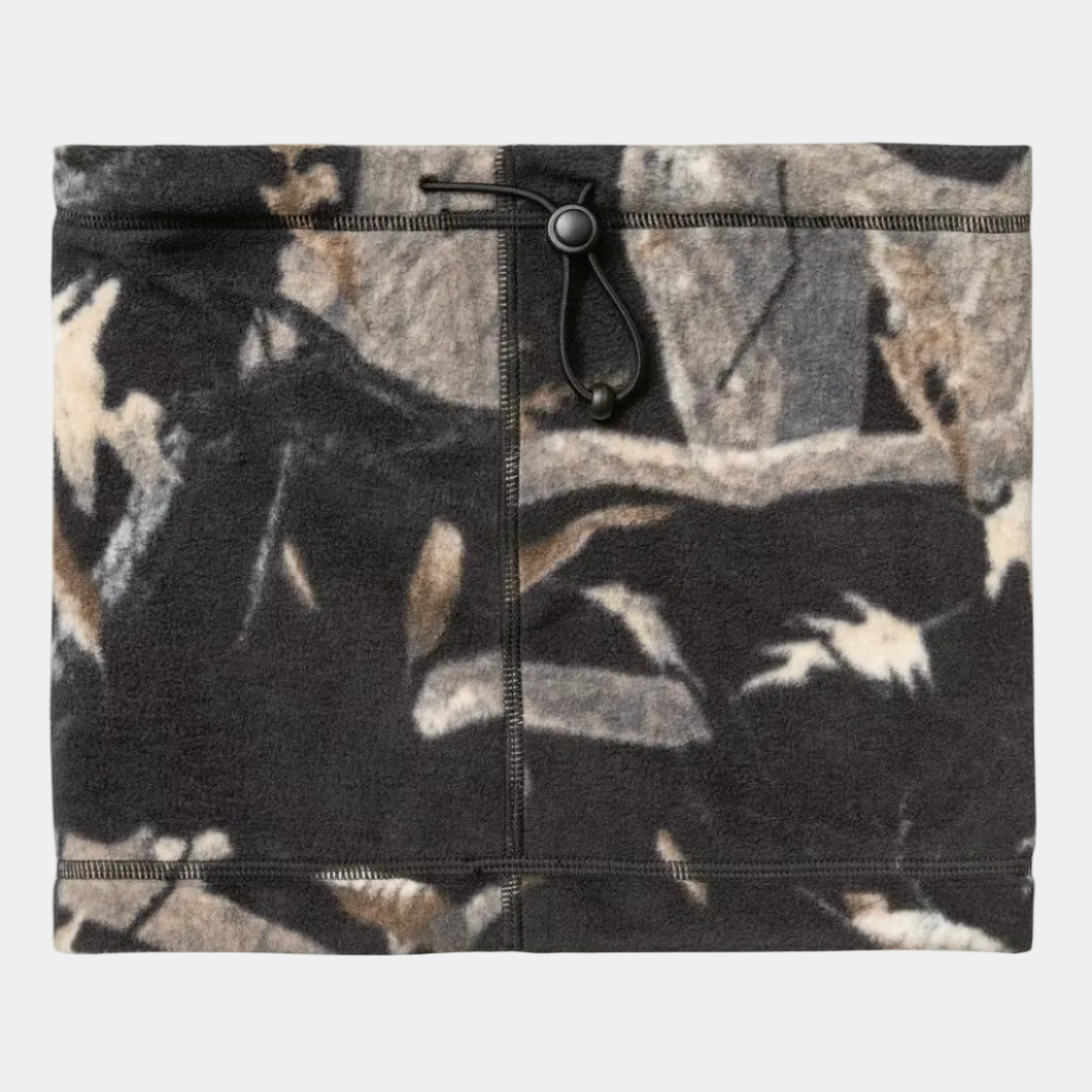 Carhartt WIP Blevin Neckwarmer - Camo Feather Tree/Black