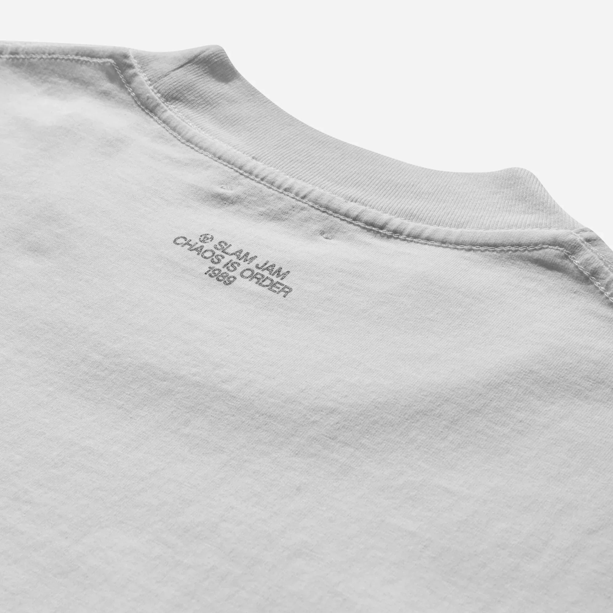 SLAM JAM Connecting T-Shirt - White