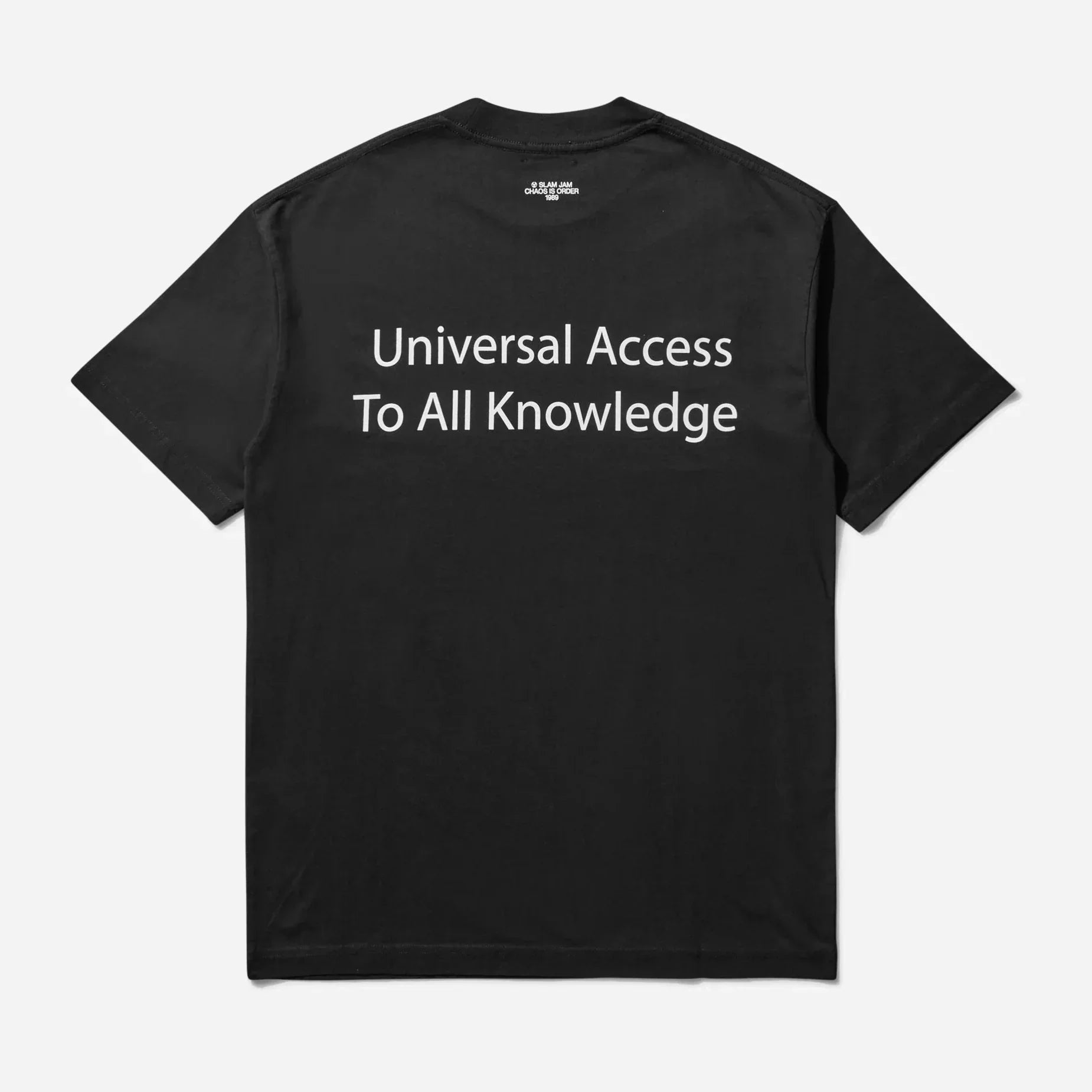SLAM JAM Temple T-Shirt - Black