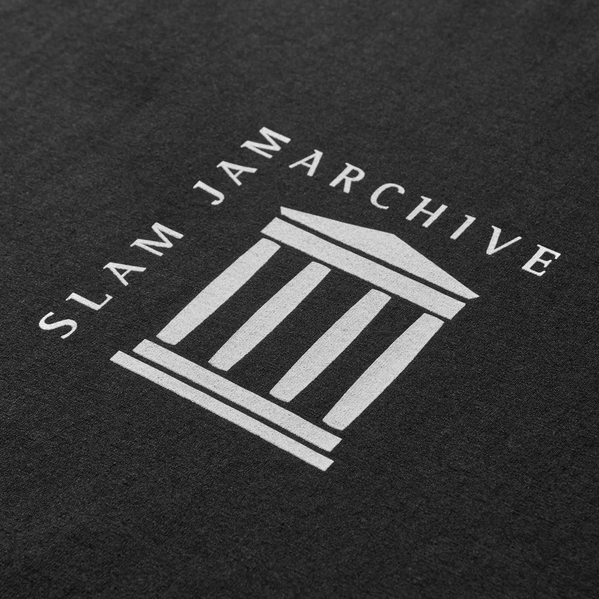 SLAM JAM Temple T-Shirt - Black