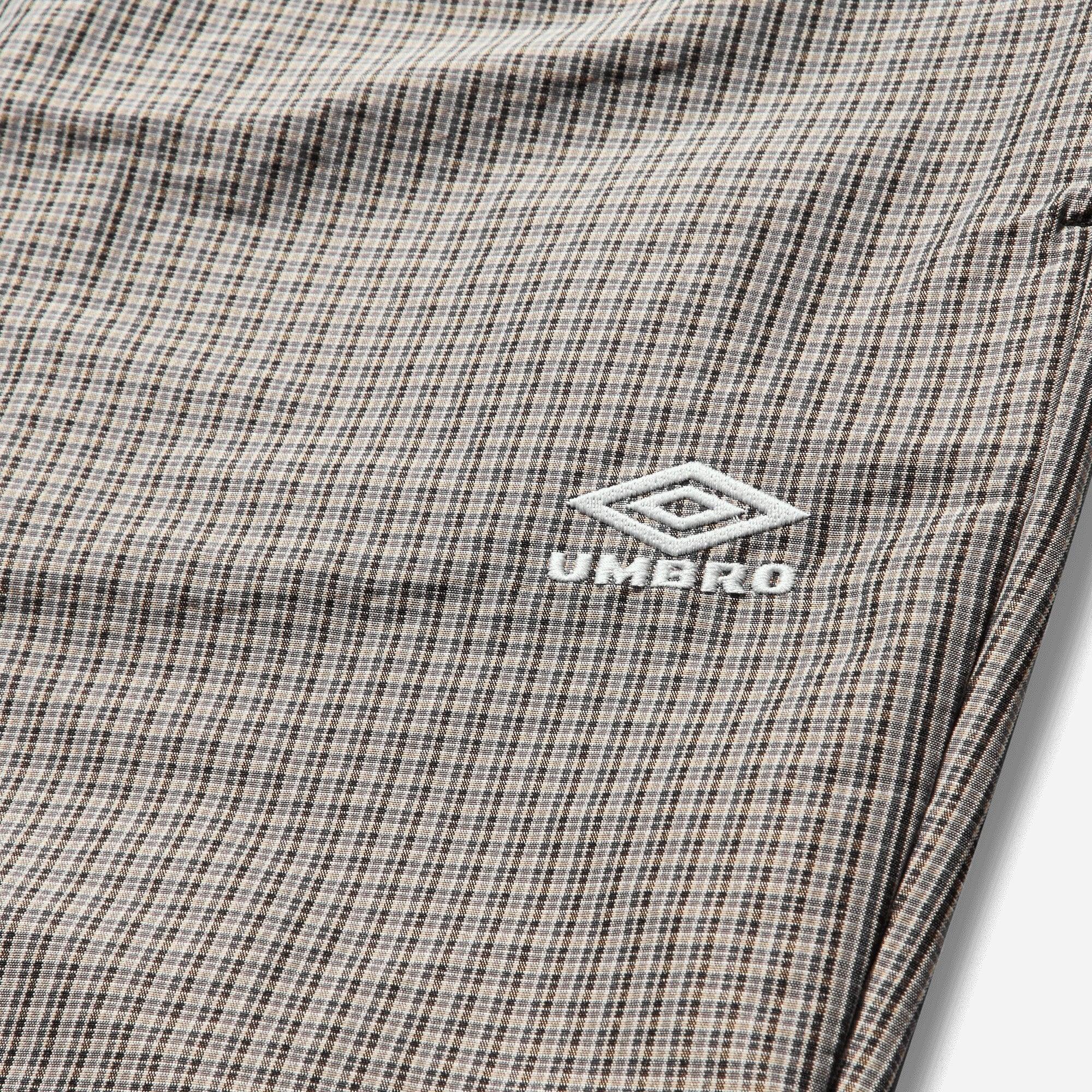 Umbro By Slam Jam Check Track Pants - Beige/Black