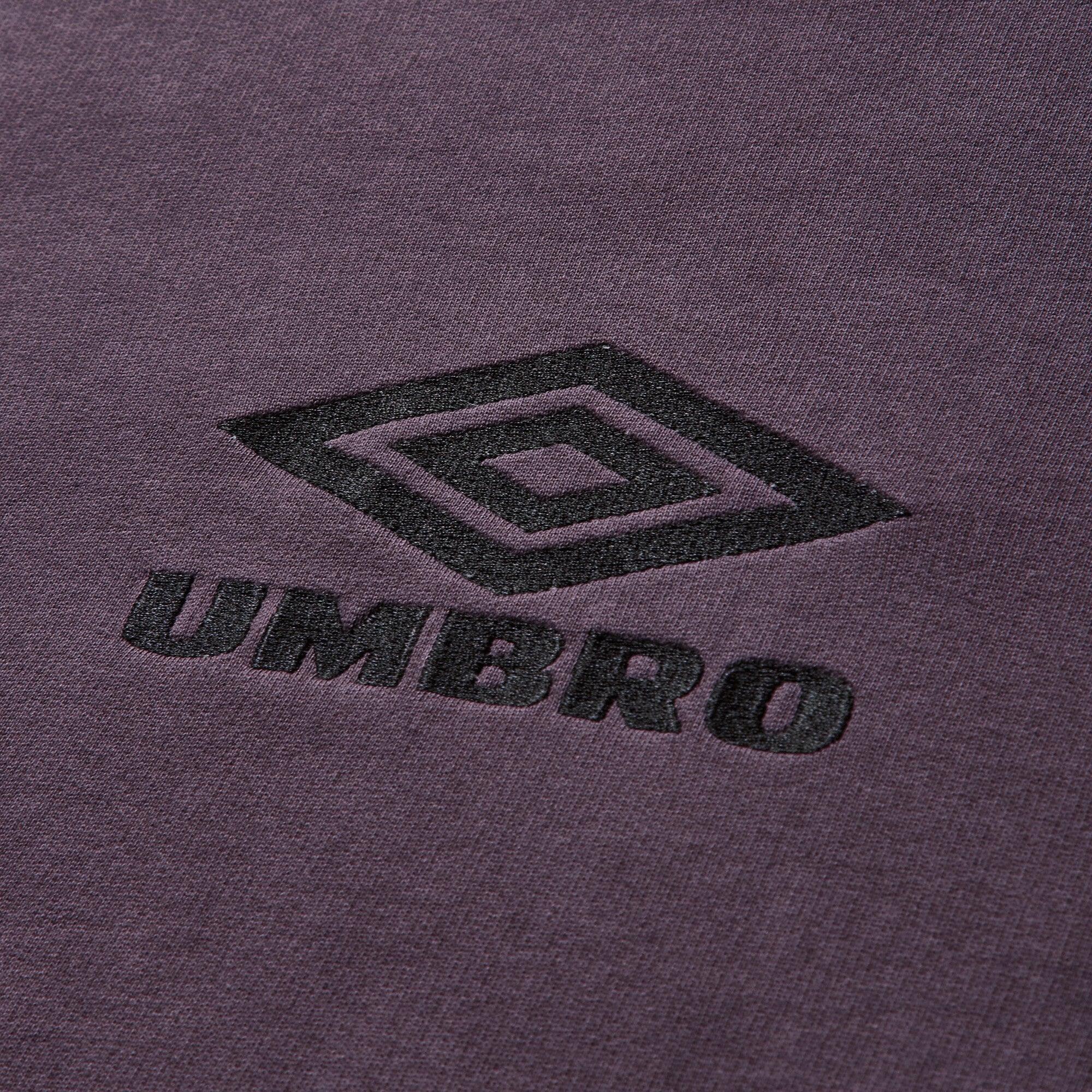 Umbro By Slam Jam OG Logo Mask Hoodie - Dark Purple