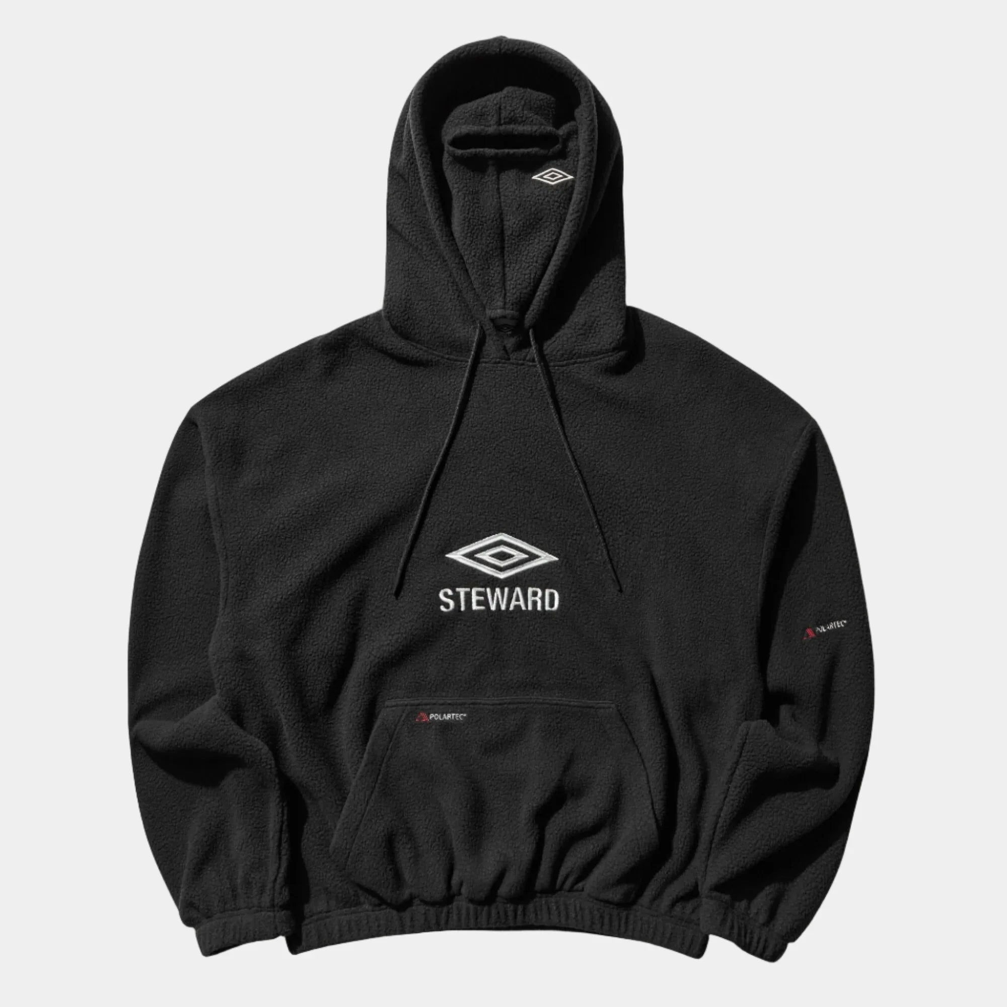 Umbro By Slam Jam Steward Masked Fleece - Dark Grey
