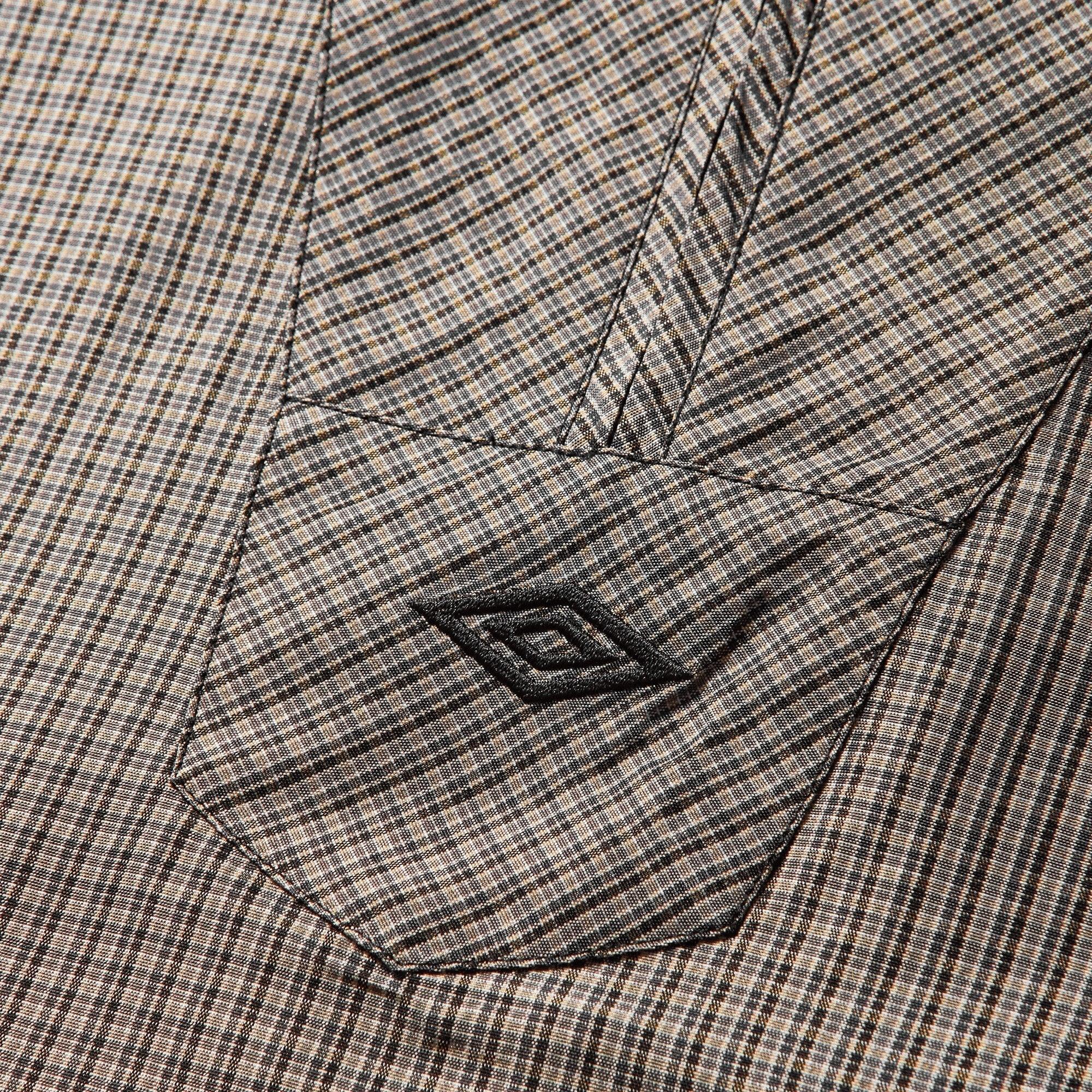 Umbro By Slam Jam Masked Check Anorak - Beige/Black