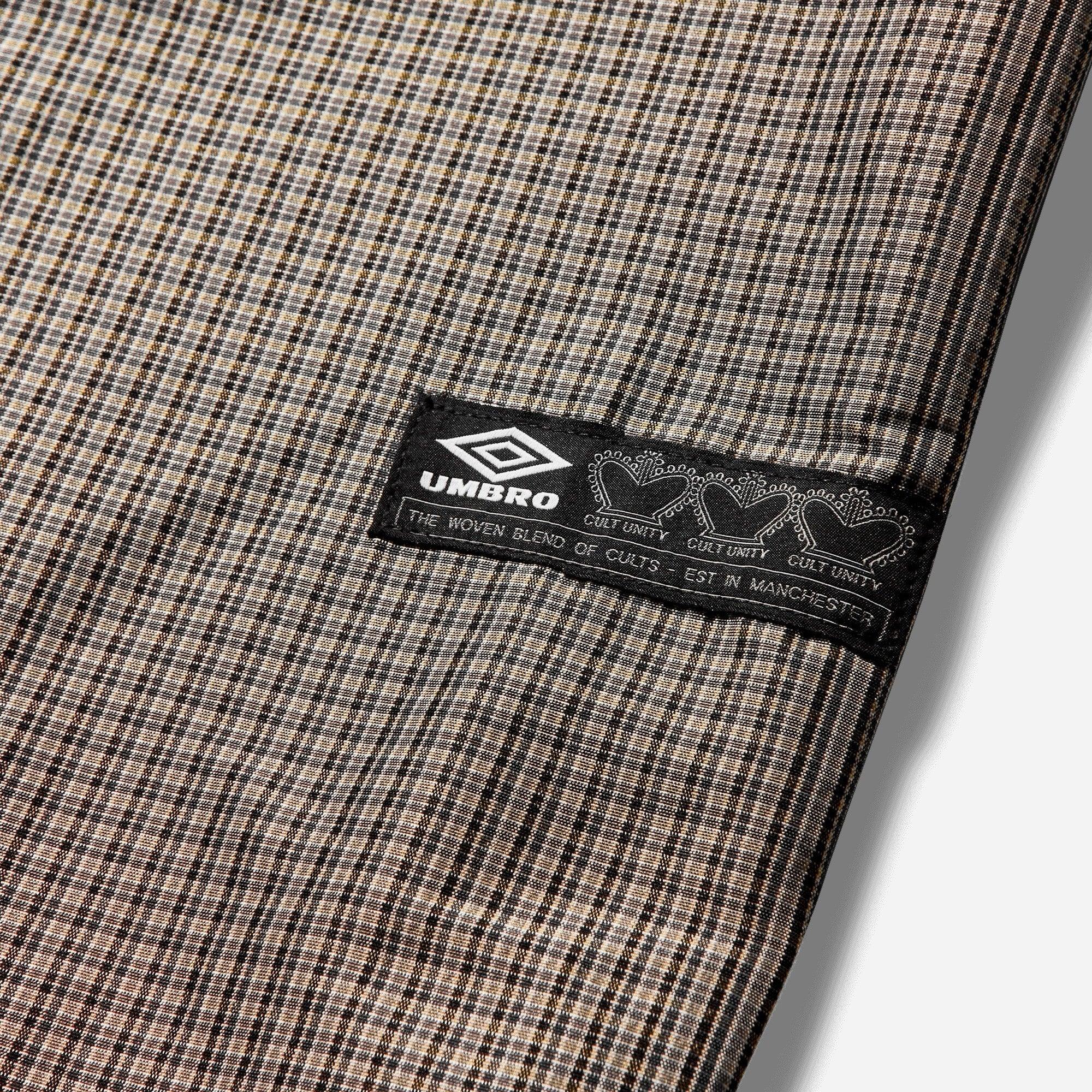 Umbro By Slam Jam Smock Check Anorak - Beige/Black