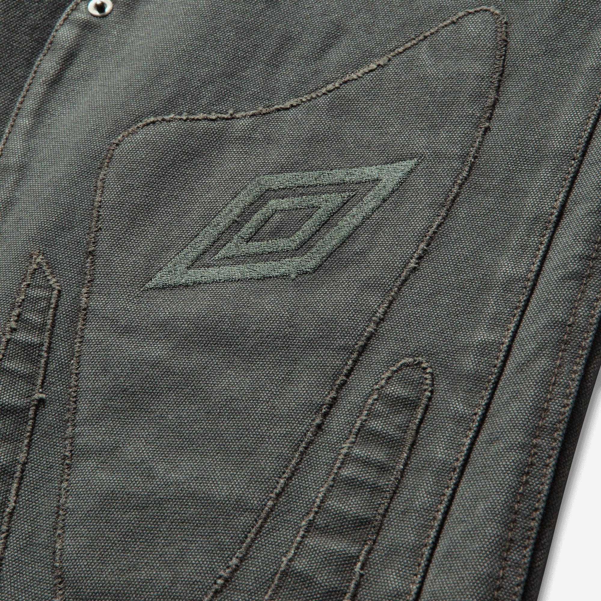 Umbro By Slam Jam Shinguard Canvas Pants - Dark Olive