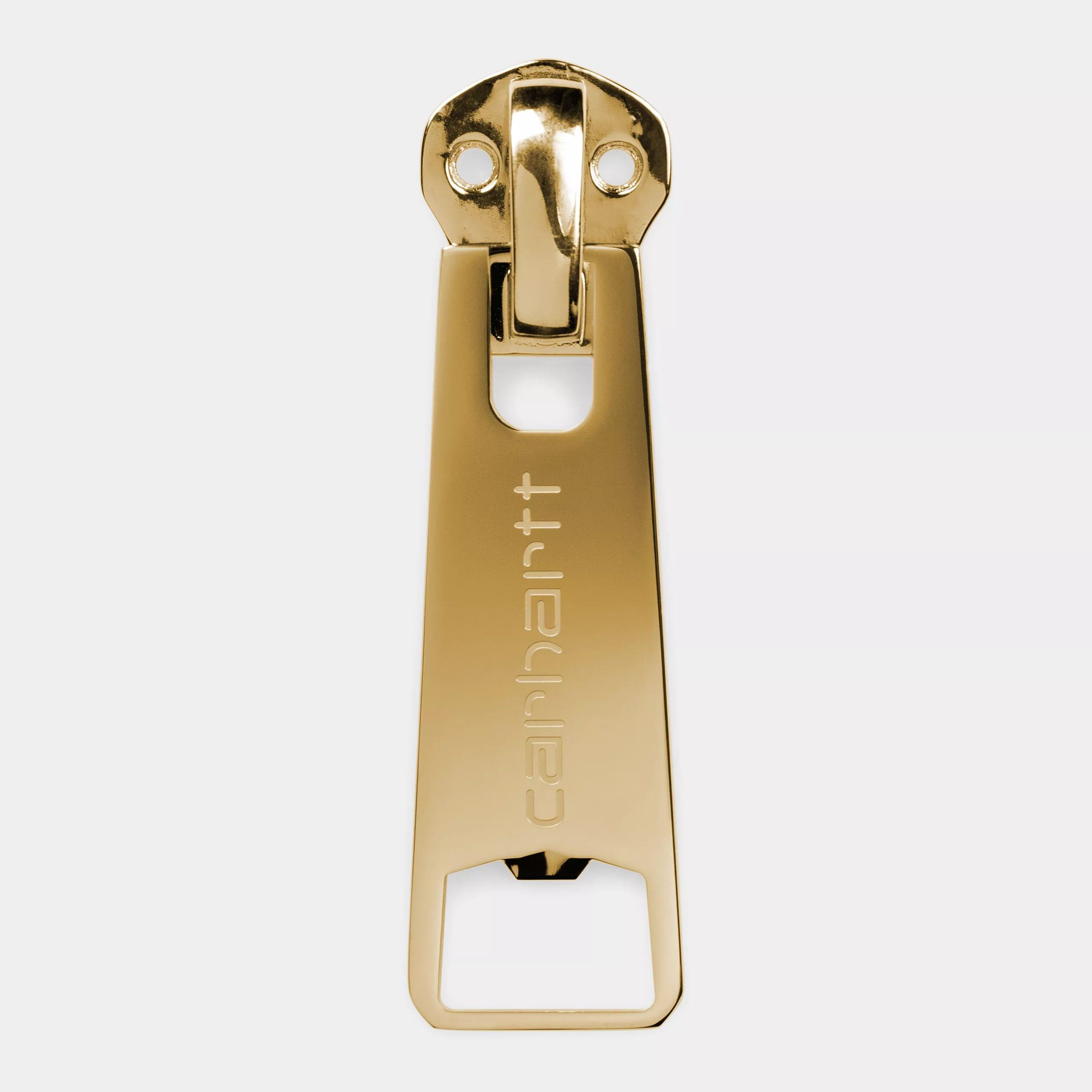 Carhartt WIP Zip Bottle Opener - Gold - Never Never