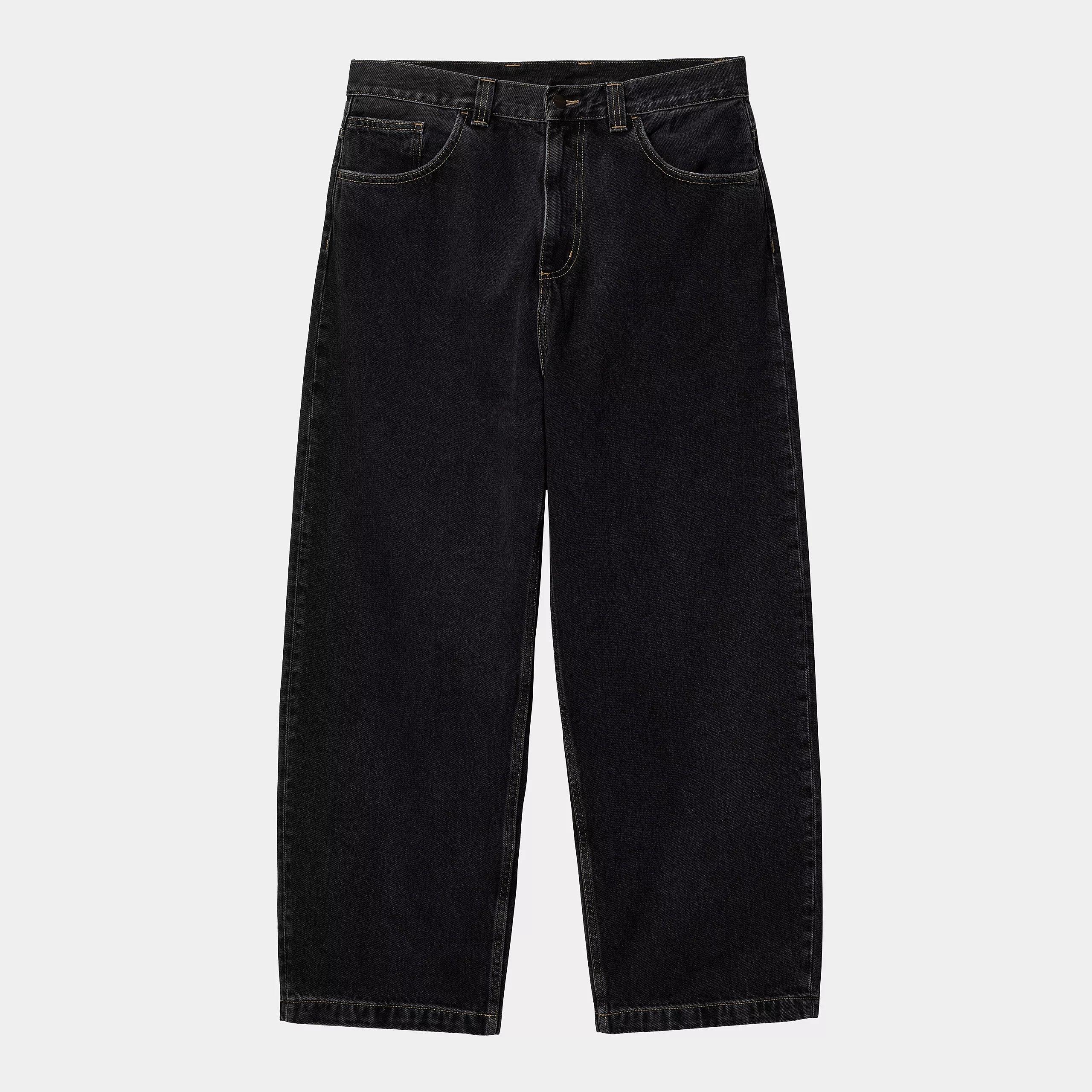 Carhartt WIP Brandon Pant - Black Stone Washed - Never Never