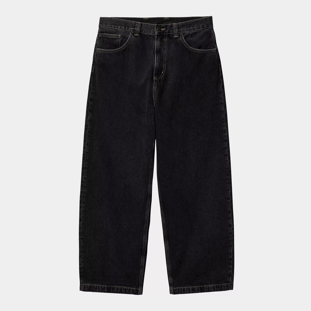 Carhartt WIP Brandon Pant - Black Stone Washed - Never Never