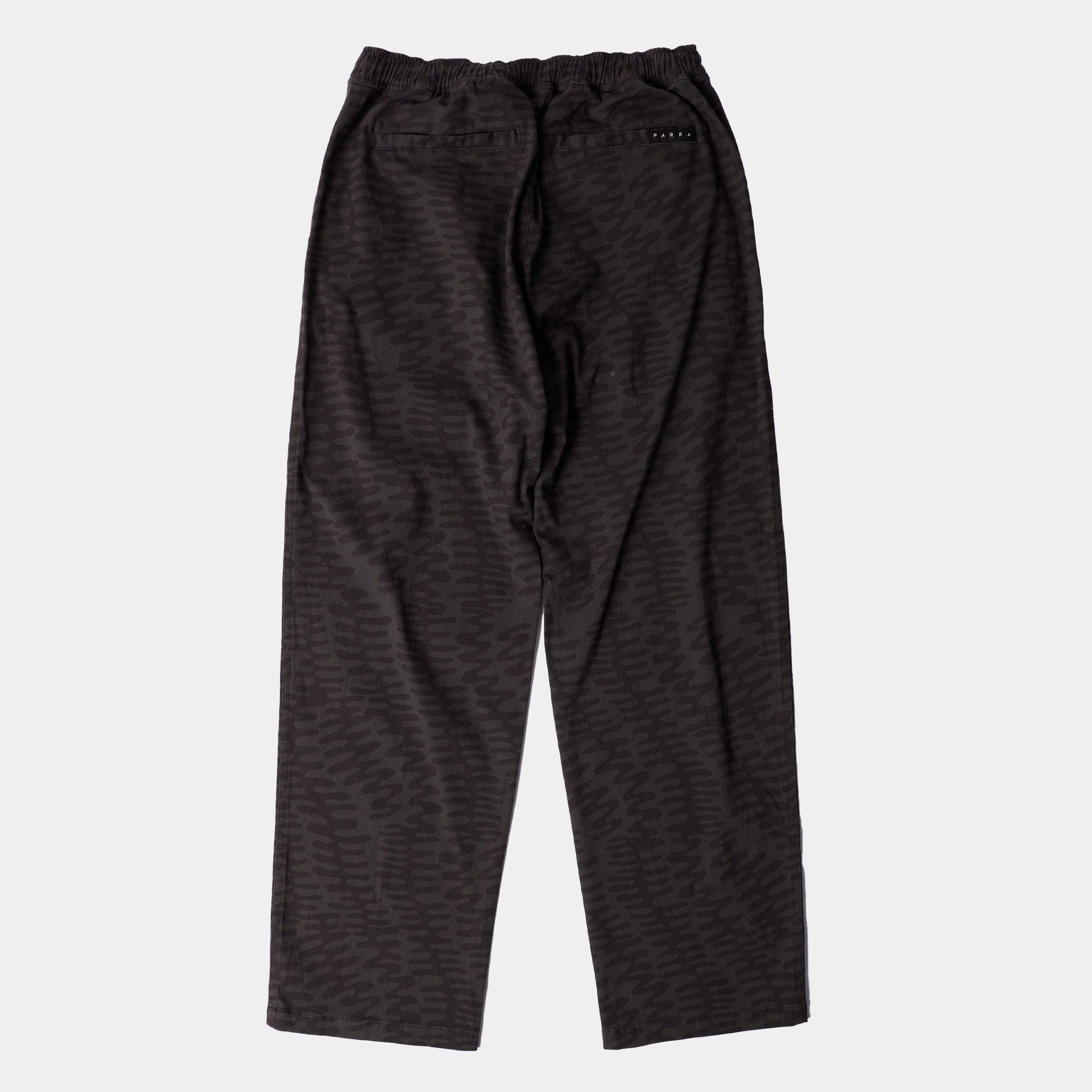 By Parra Stitched Skull Pants - Washed Grey - Never Never