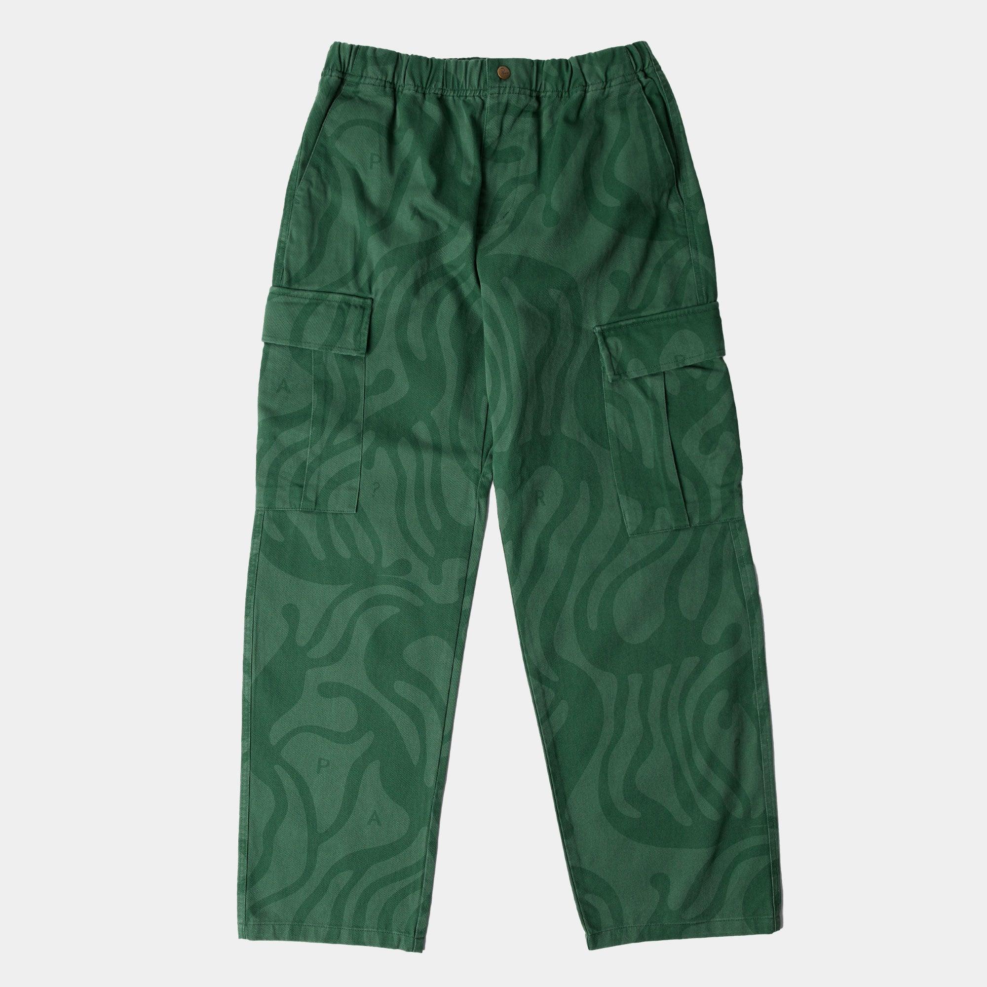 By Parra The Blob Pants - Washed Green - Never Never