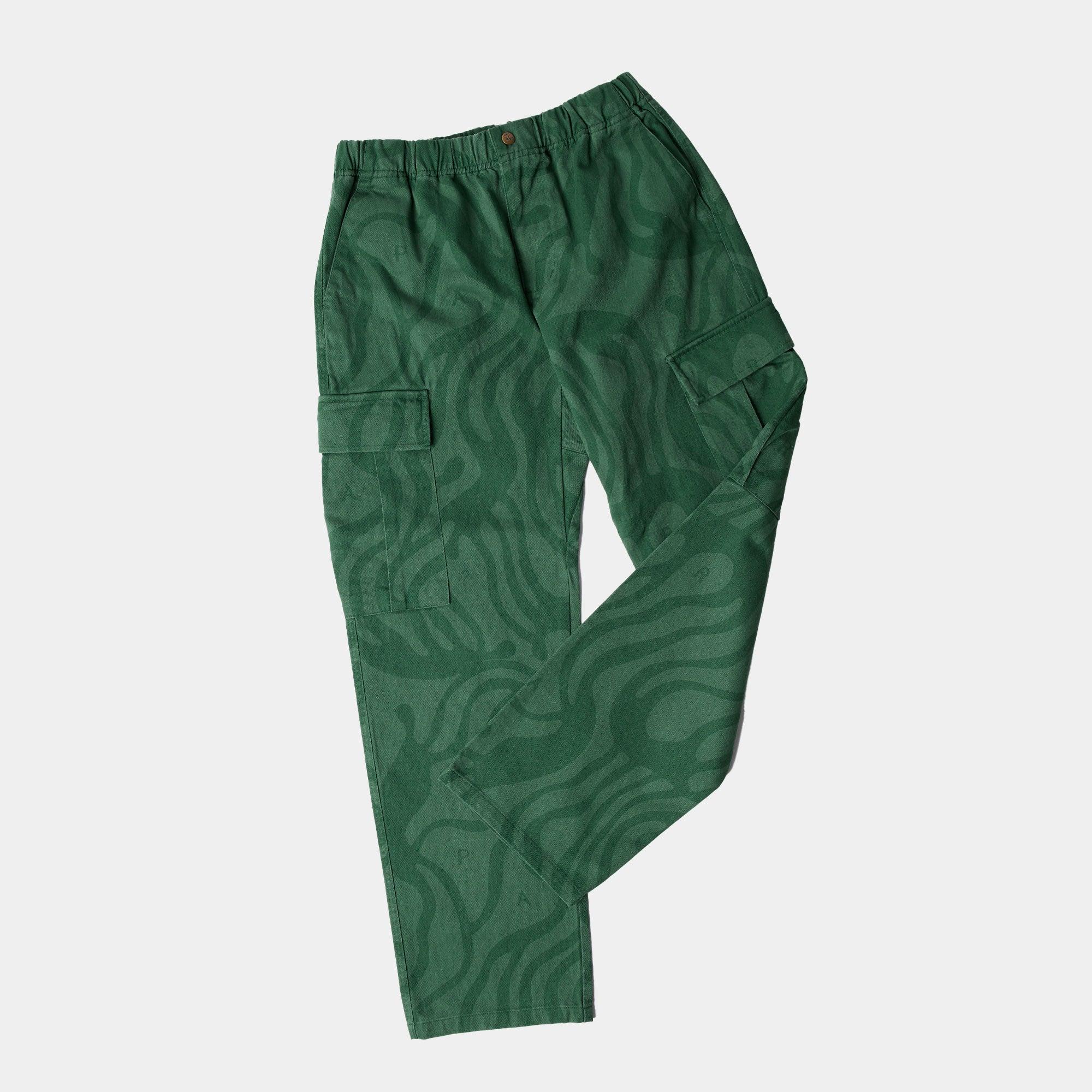 By Parra The Blob Pants - Washed Green - Never Never