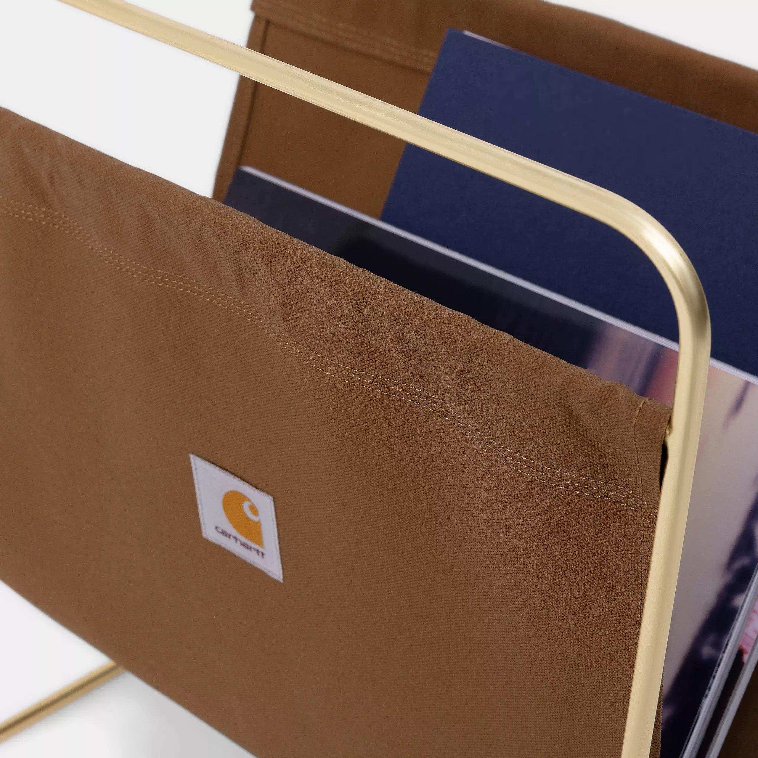 Carhartt WIP Canvas Magazine Stand - Hamilton Brown - Never Never
