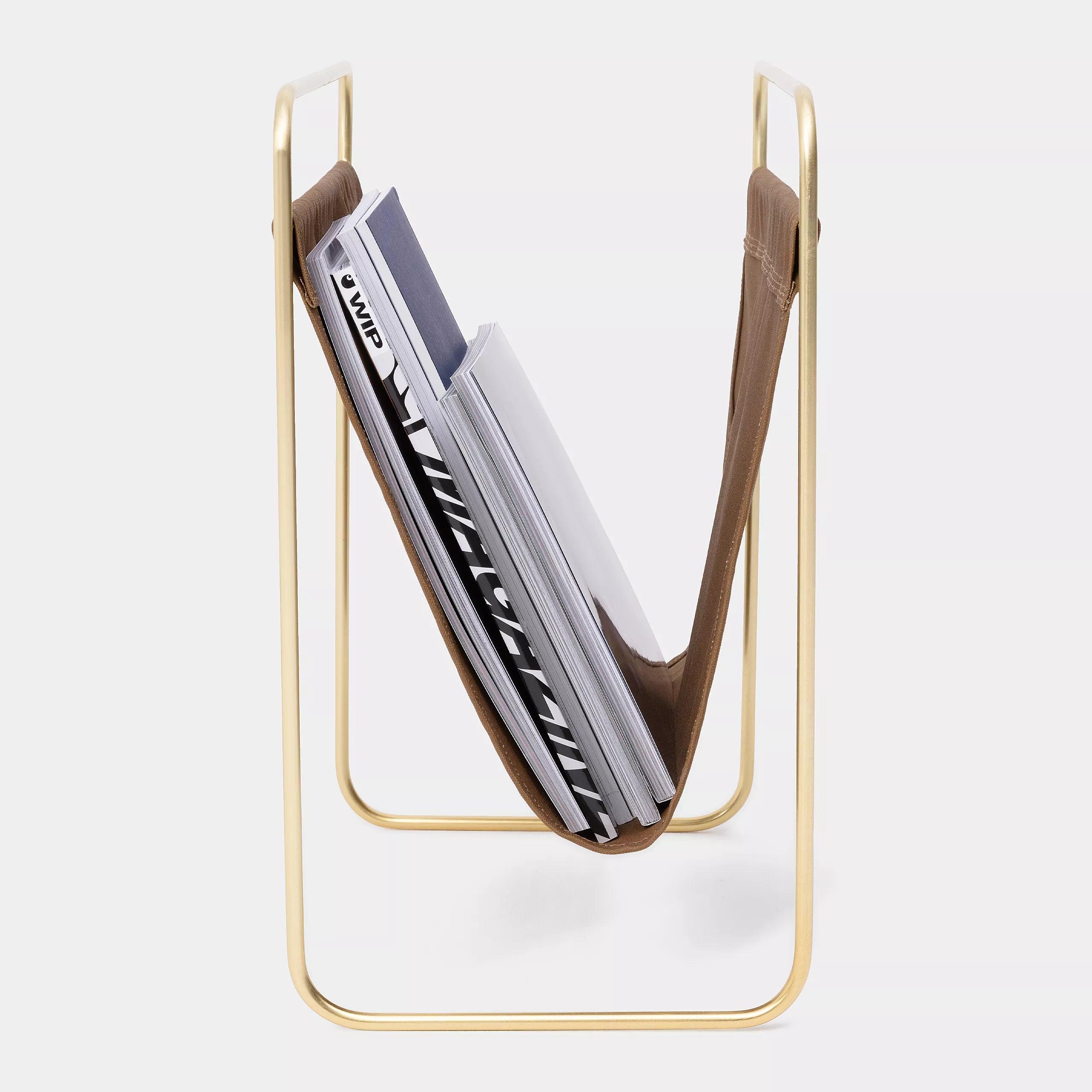 Carhartt WIP Canvas Magazine Stand - Hamilton Brown - Never Never