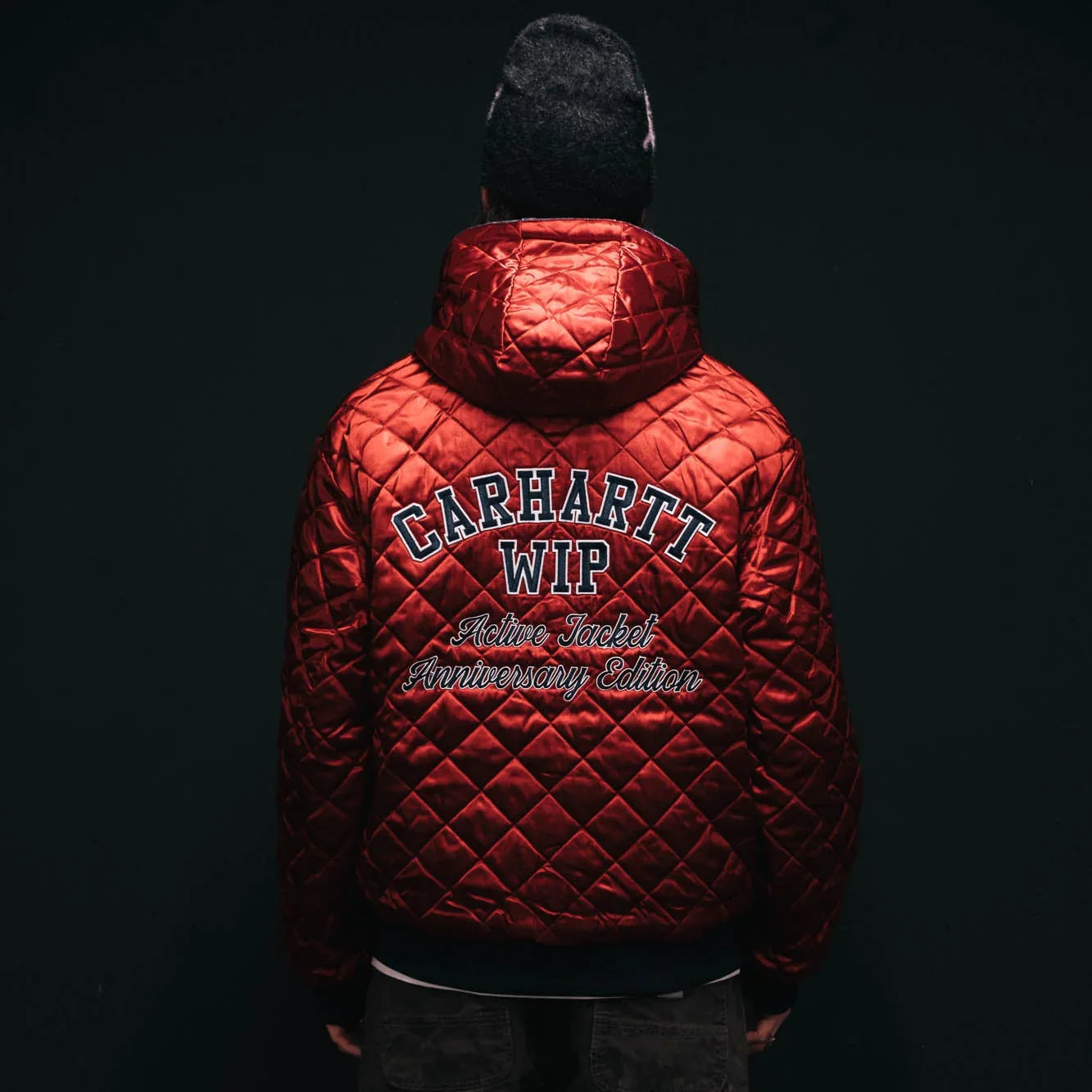 Carhartt WIP 50 Years Anniversary OG Active Jacket Denim - Blue/USA Red