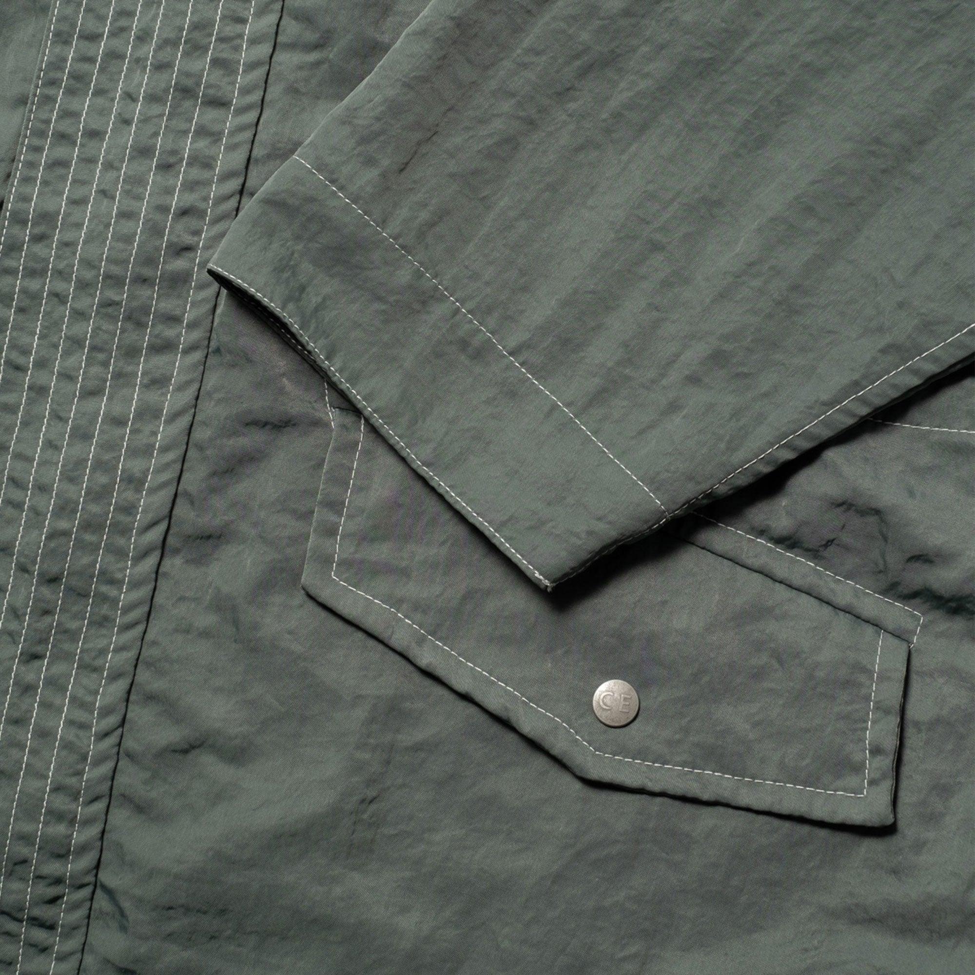 Cav Empt Nylon Field Coat - Green - Never Never