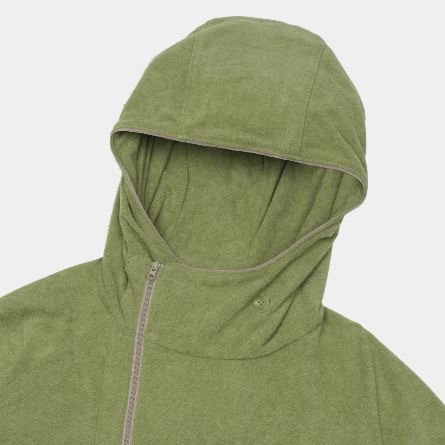 San San Gear Button Fleece Jacket - Green