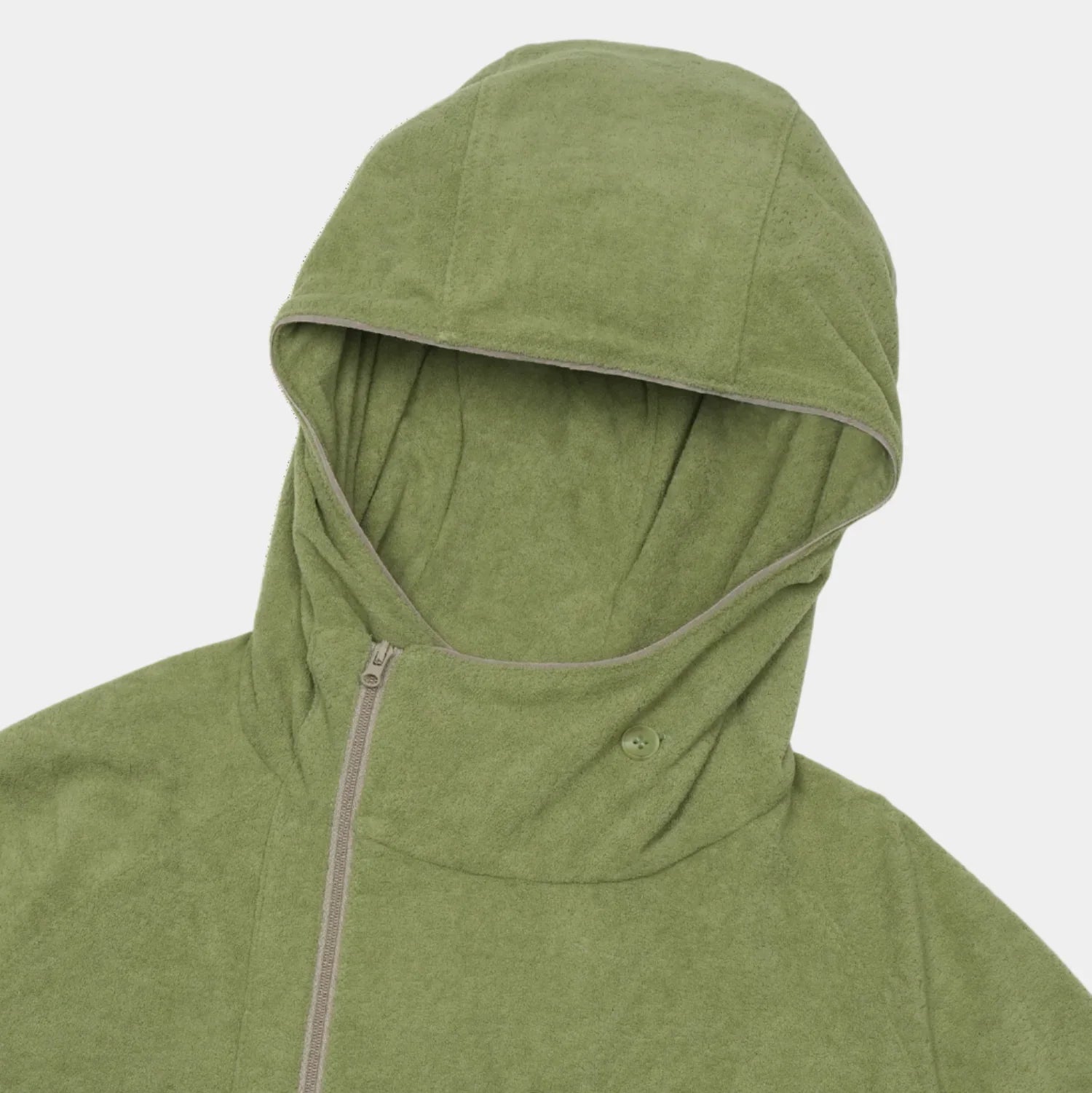 San San Gear Button Fleece Jacket - Green