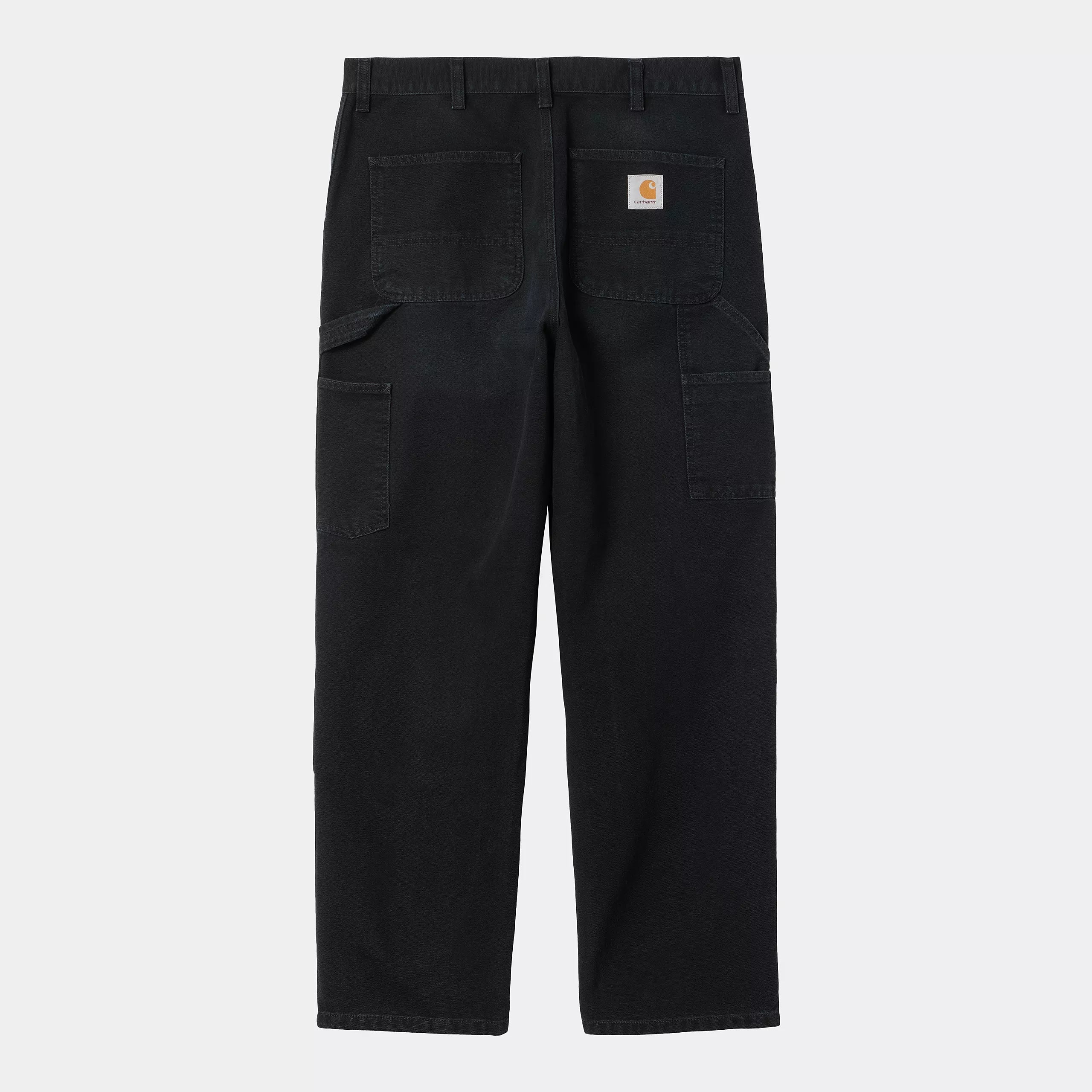Carhartt WIP Double Knee Pant - Black Stone Canvas