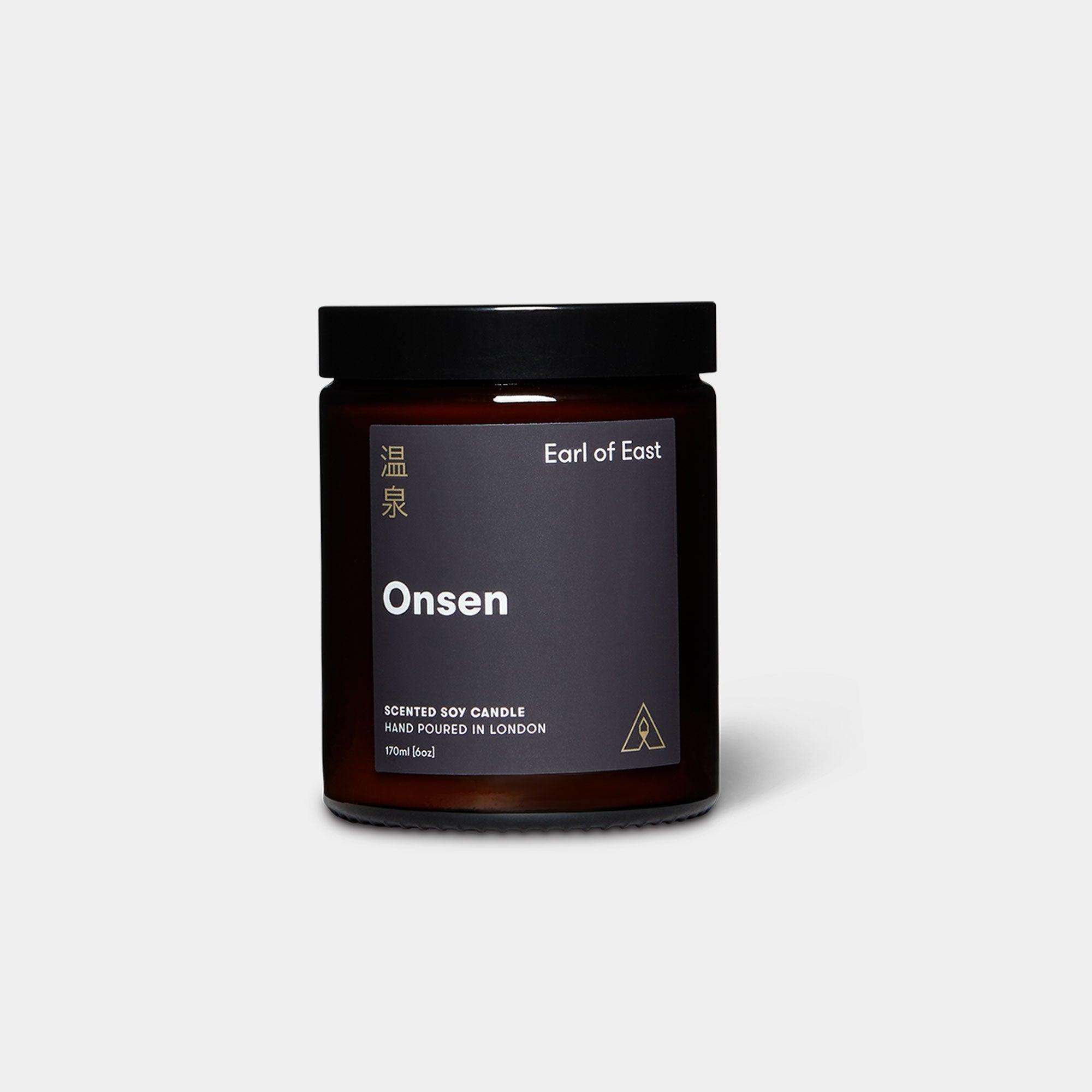 Earl of East Onsen 170ml Soy Wax Candle - Never Never