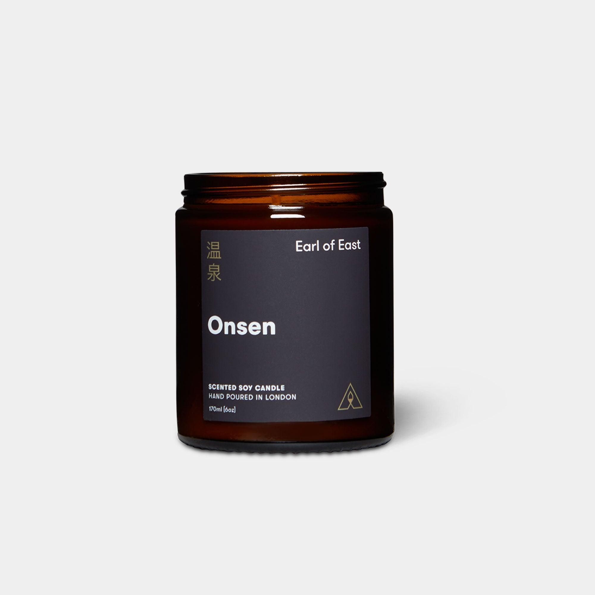 Earl of East Onsen 170ml Soy Wax Candle - Never Never