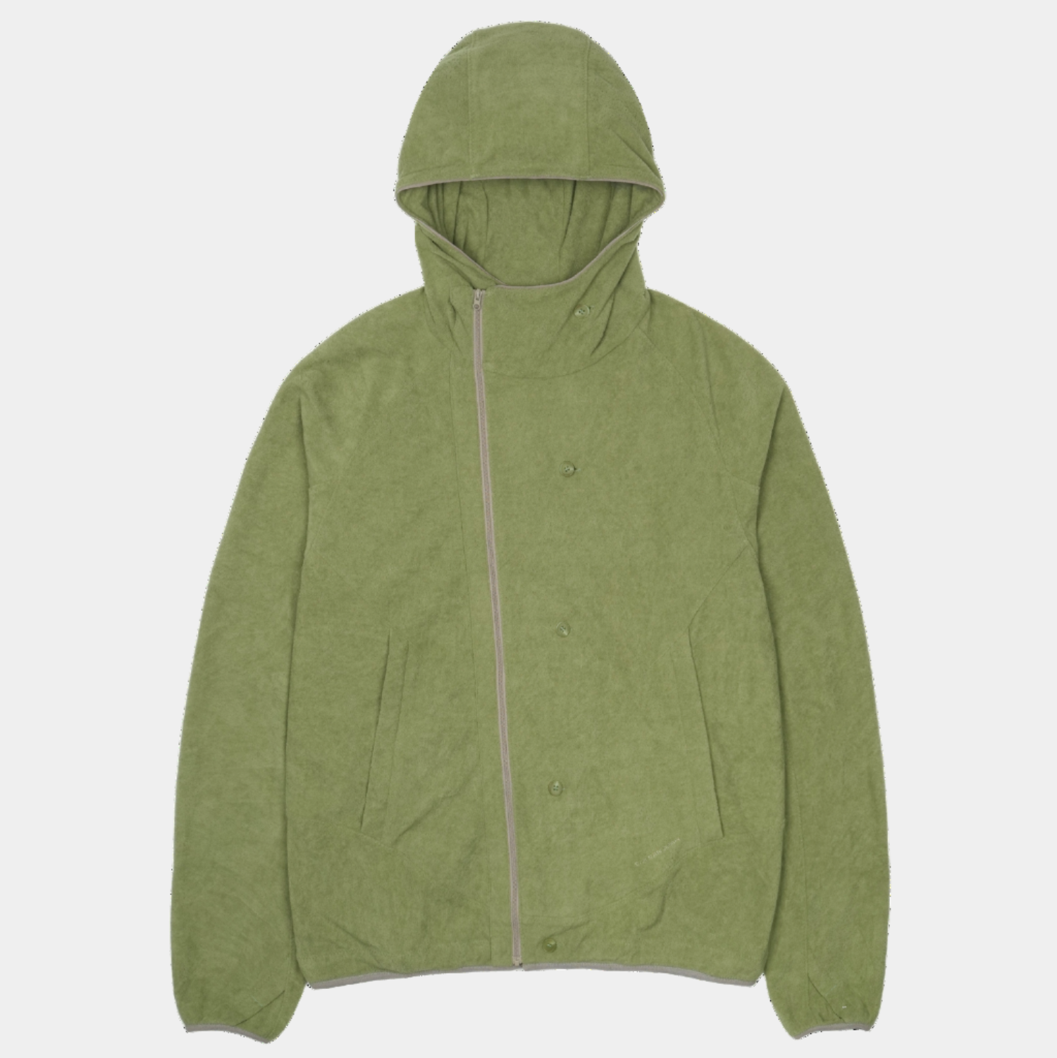 San San Gear Button Fleece Jacket - Green