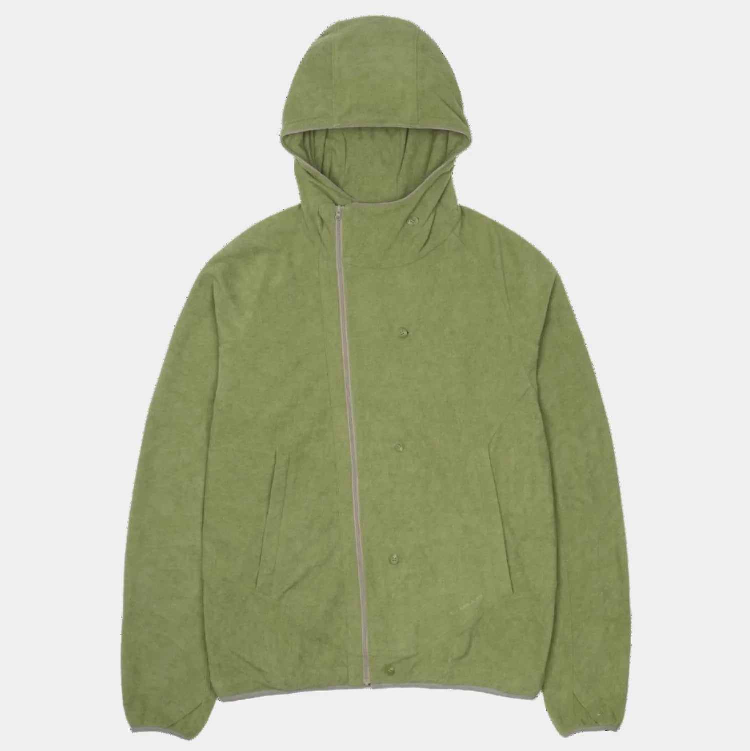 San San Gear Button Fleece Jacket - Green