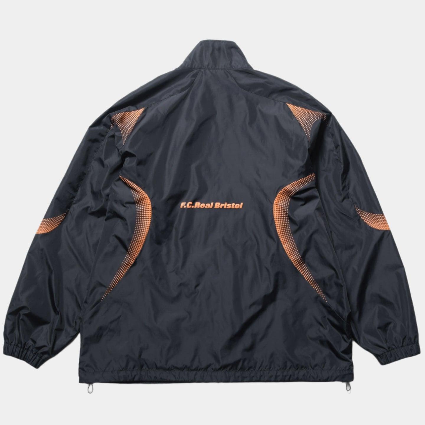 F.C.Real Bristol Stand Collar Practice Jacket - Black - Never Never