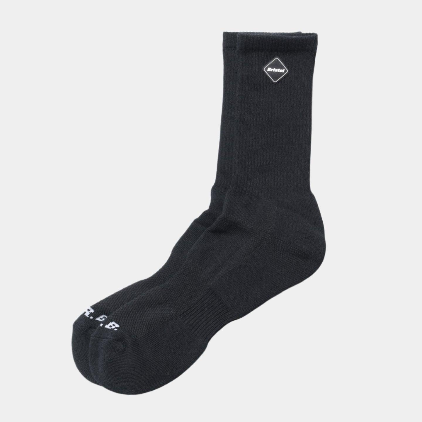 F.C.Real Bristol Emblem Regular Socks - Black - Never Never