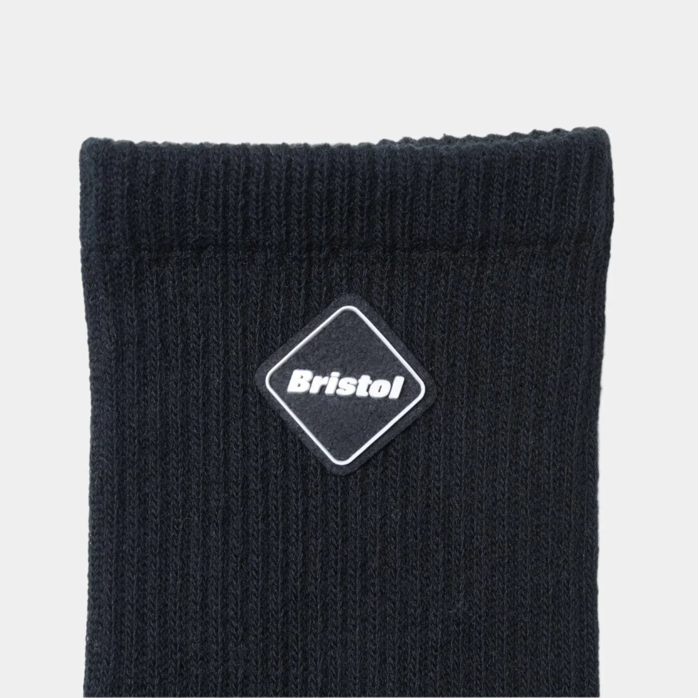 F.C.Real Bristol Emblem Regular Socks - Black - Never Never