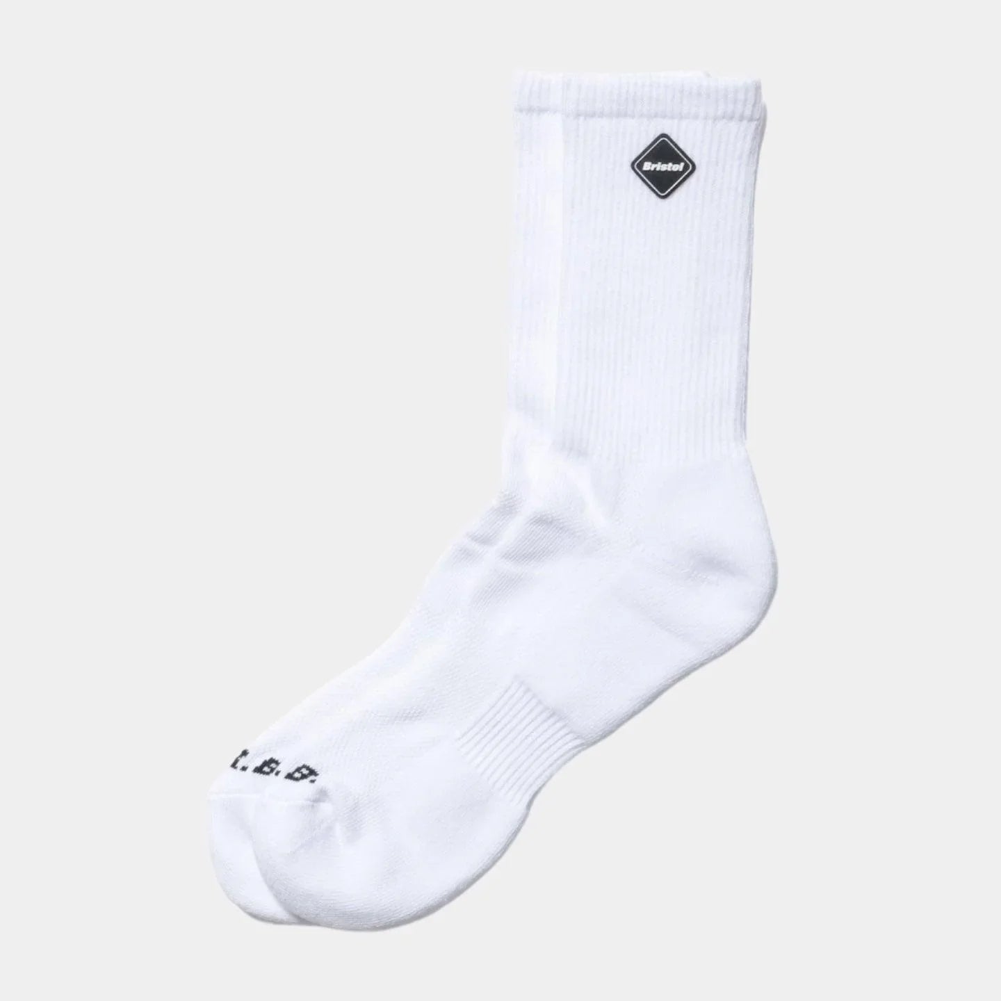 F.C.Real Bristol Emblem Regular Socks - White - Never Never