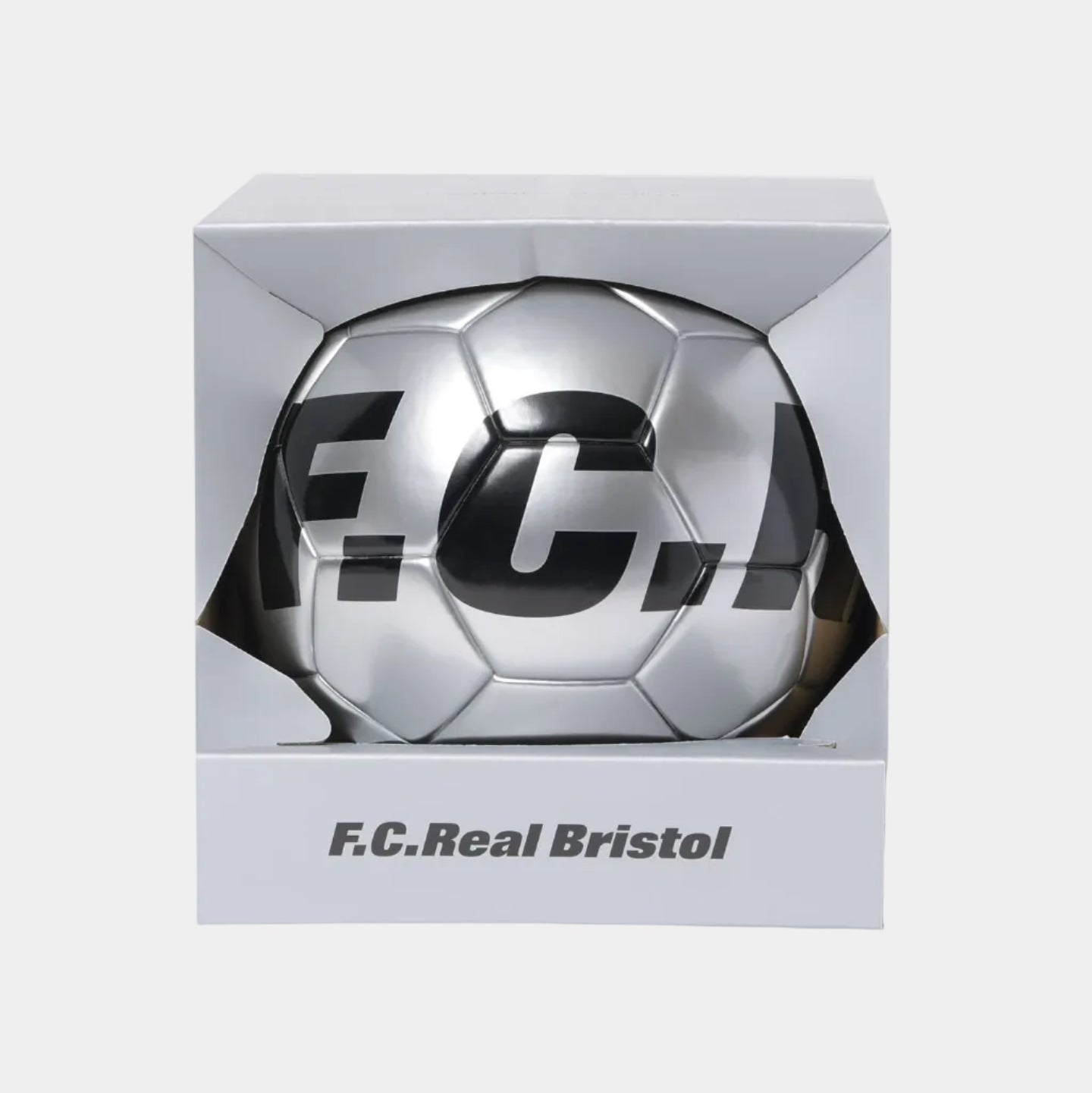 F.C.Real Bristol Soccer Ball - Silver