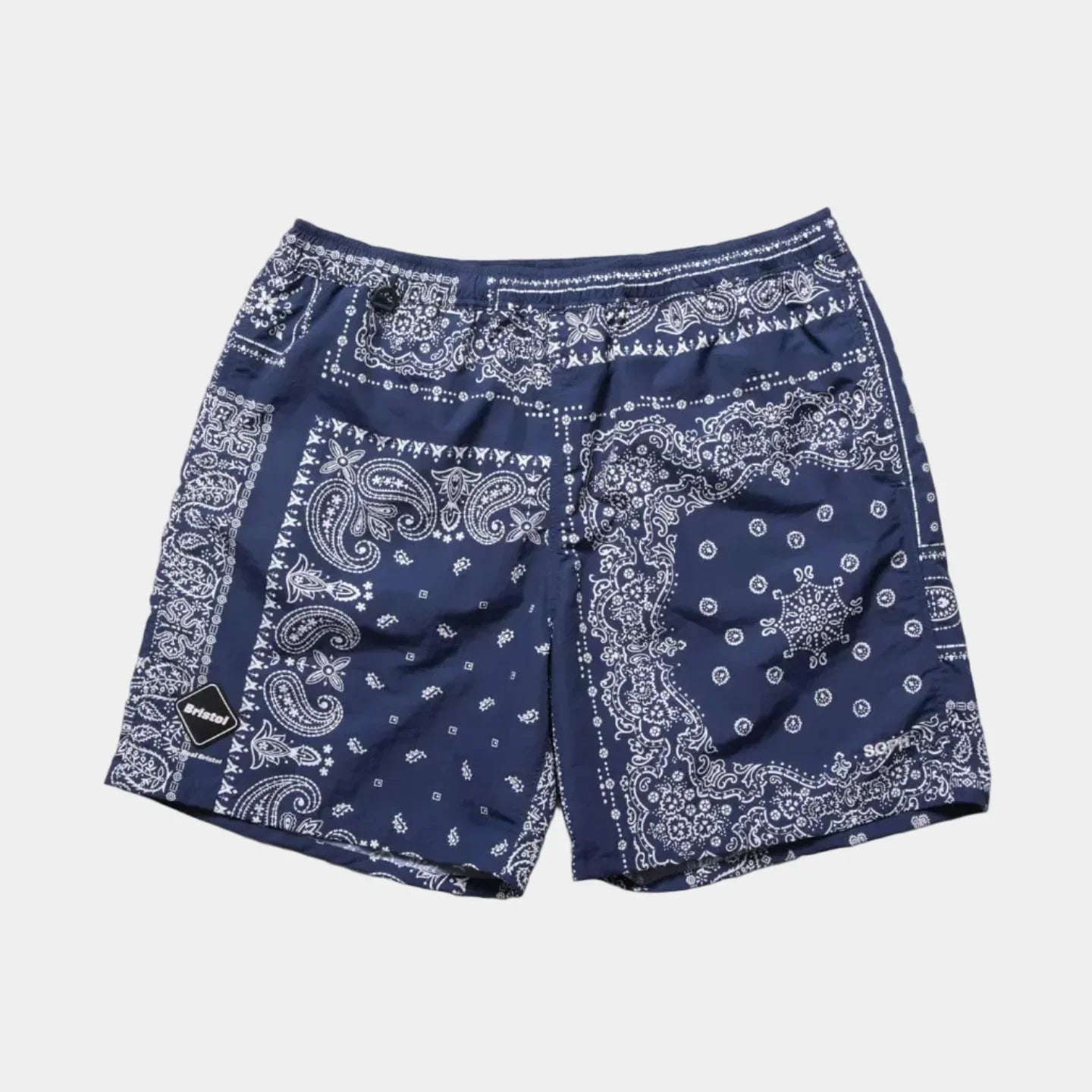 F.C.Real Bristol Bandana Nylon Shorts - Navy