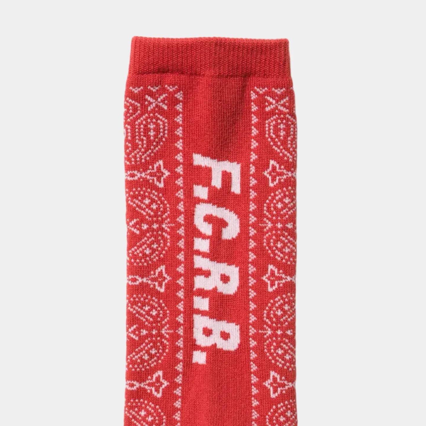 F.C.Real Bristol Bandana Socks - Red