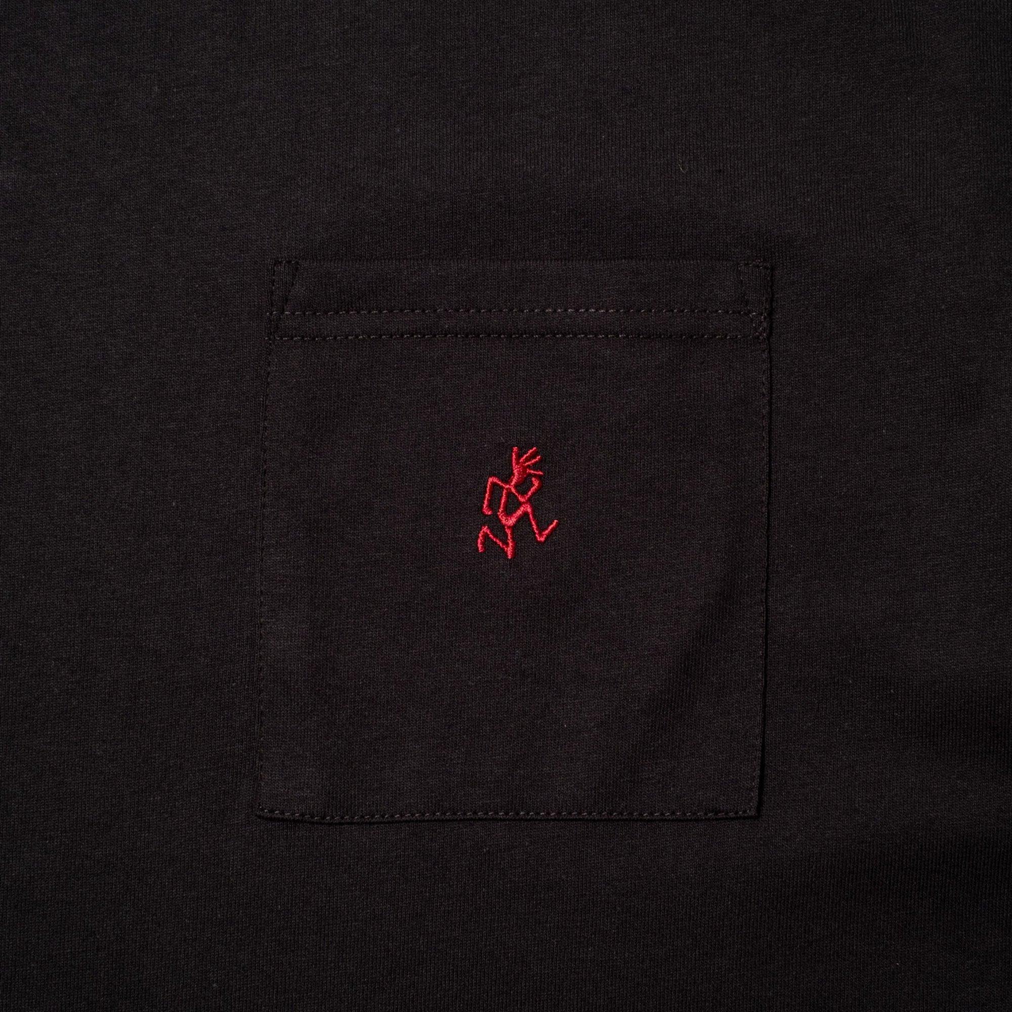 Gramicci One Point Tee - Vintage Black - Never Never