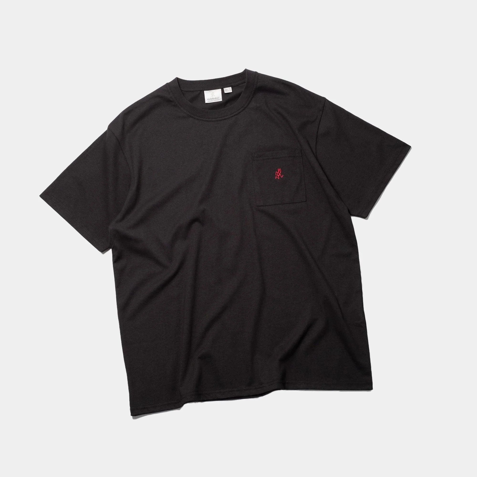 Gramicci One Point Tee - Vintage Black - Never Never