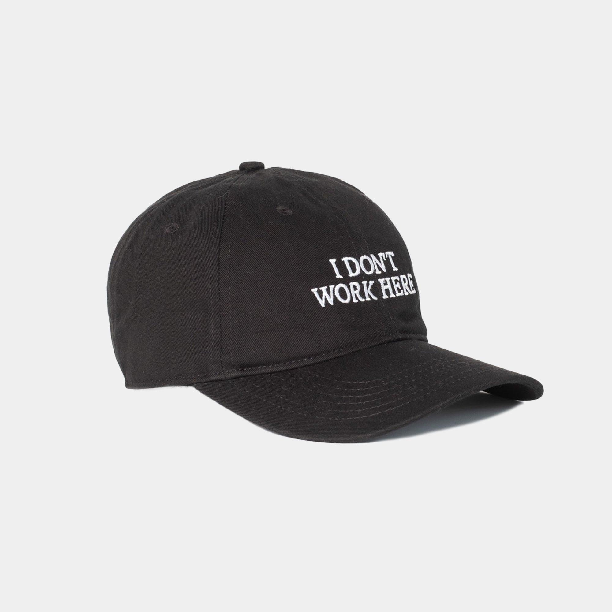 IDEA Sorry I Don't Work Here Hat - Black - Never Never