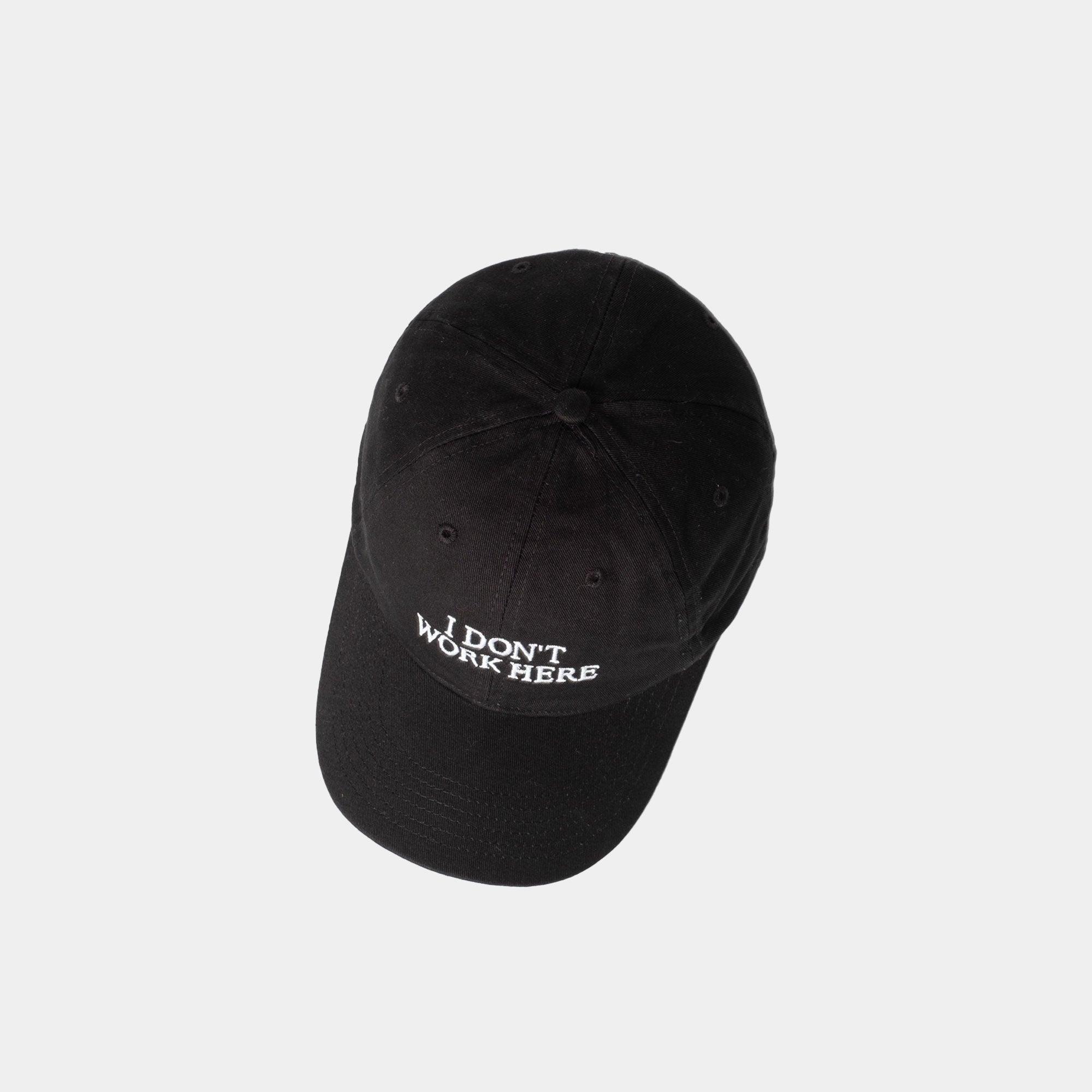IDEA Sorry I Don't Work Here Hat - Black - Never Never