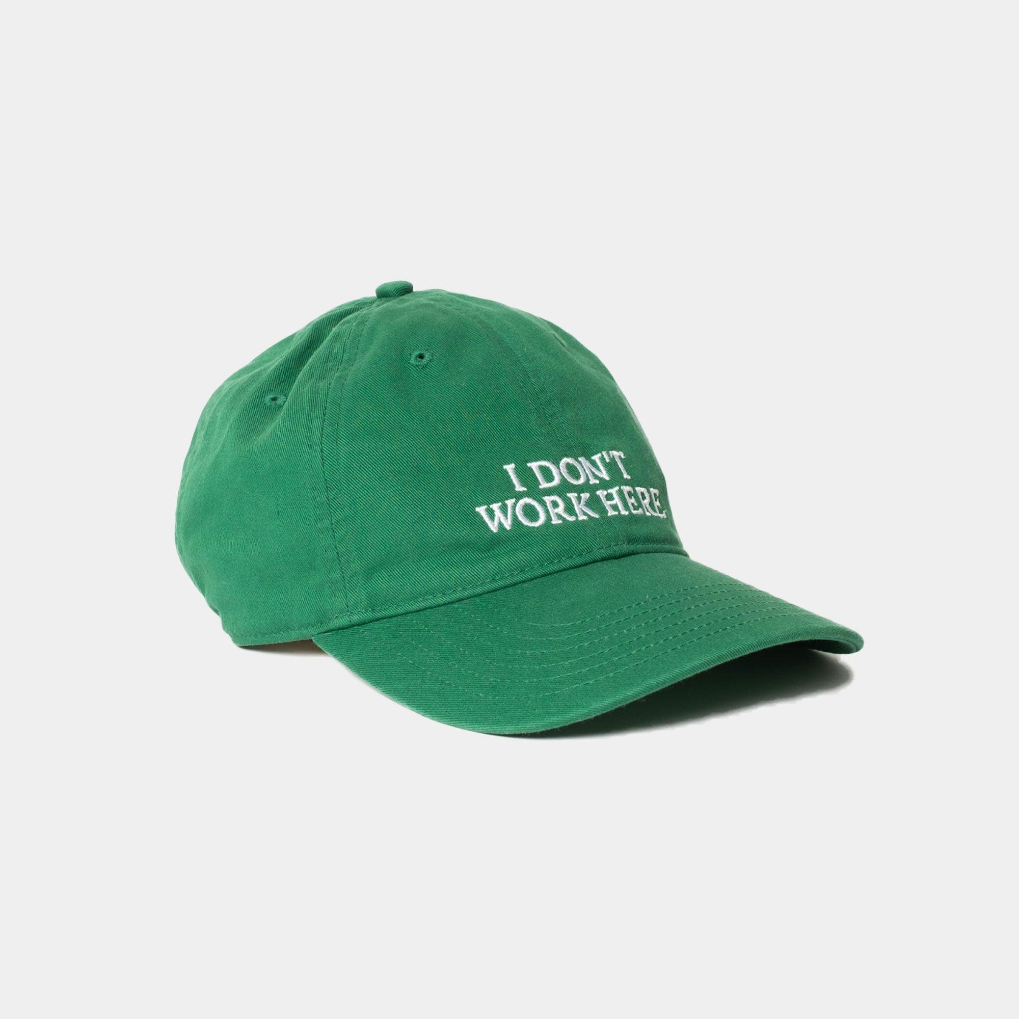 IDEA Sorry I Don't Work Here Hat - Green - Never Never