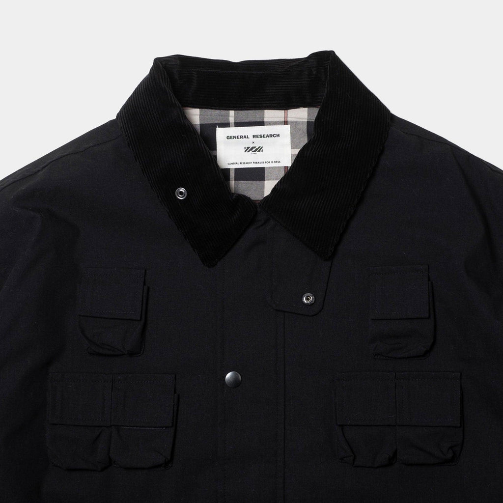 is-ness General Research Parasite Jacket - Black
