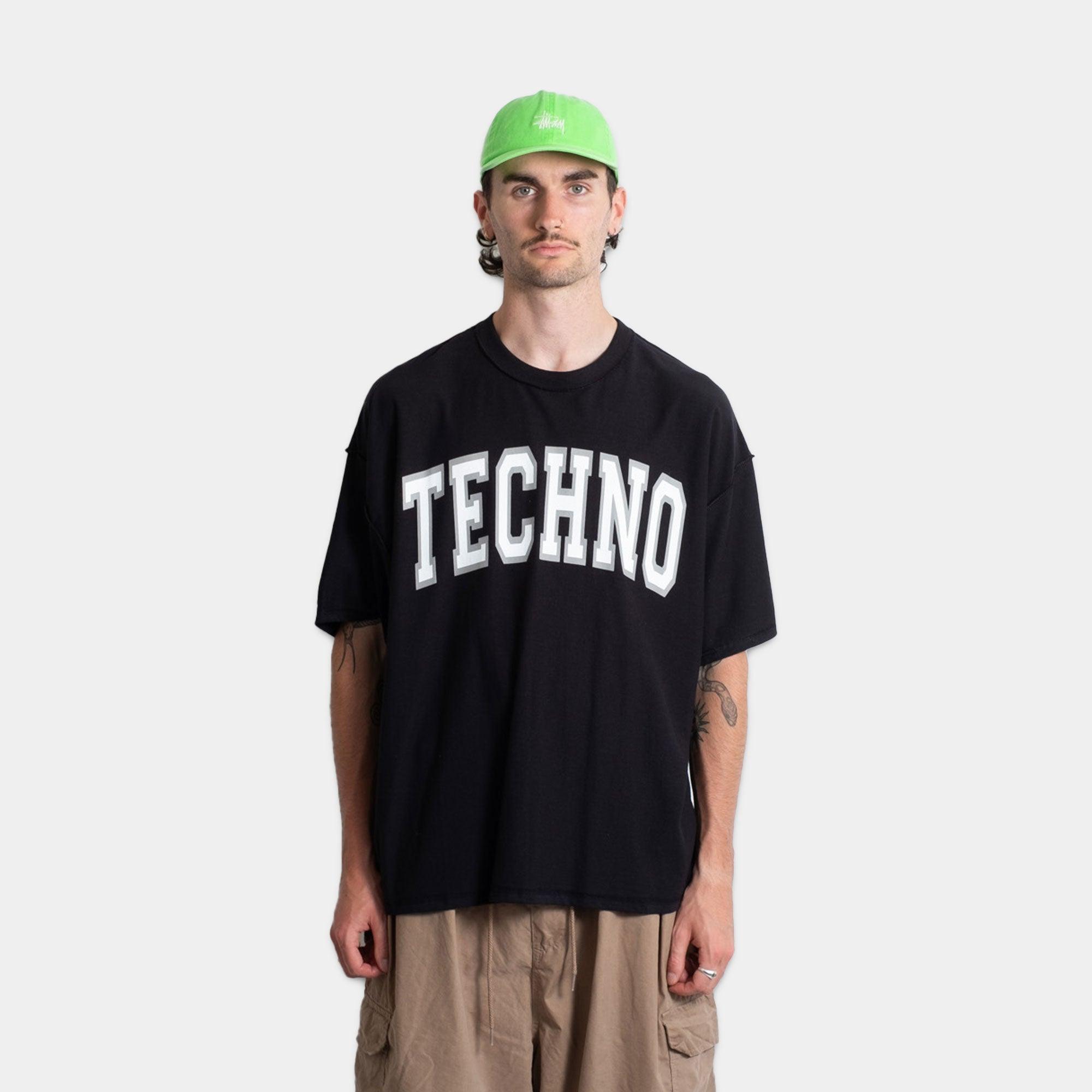 is-ness Techno Tee - Black - Never Never