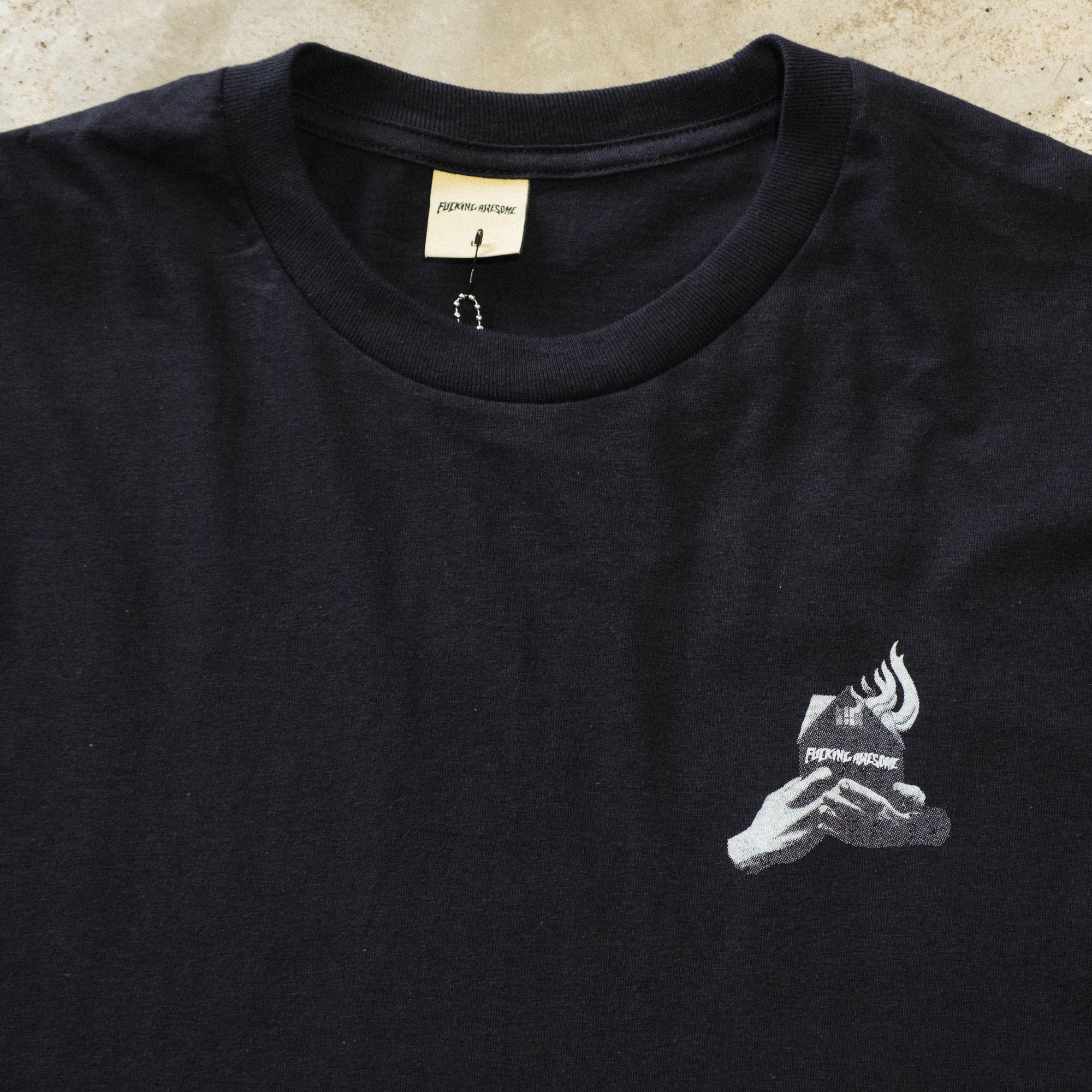 Fucking Awesome House On Fire Tee - Black