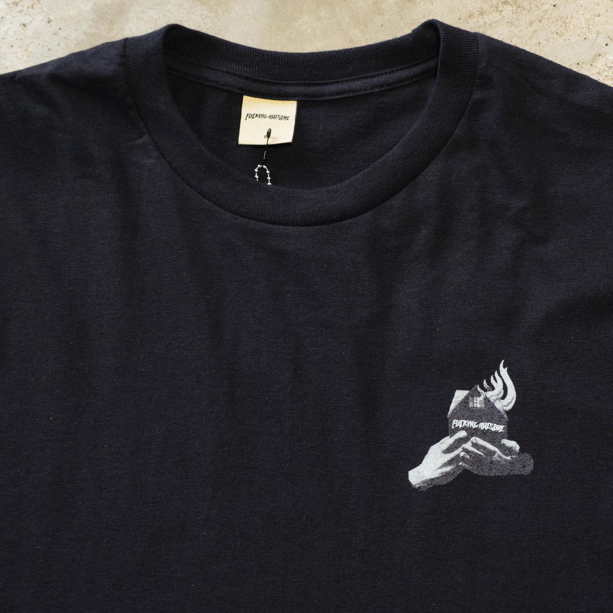 Fucking Awesome House On Fire Tee - Black