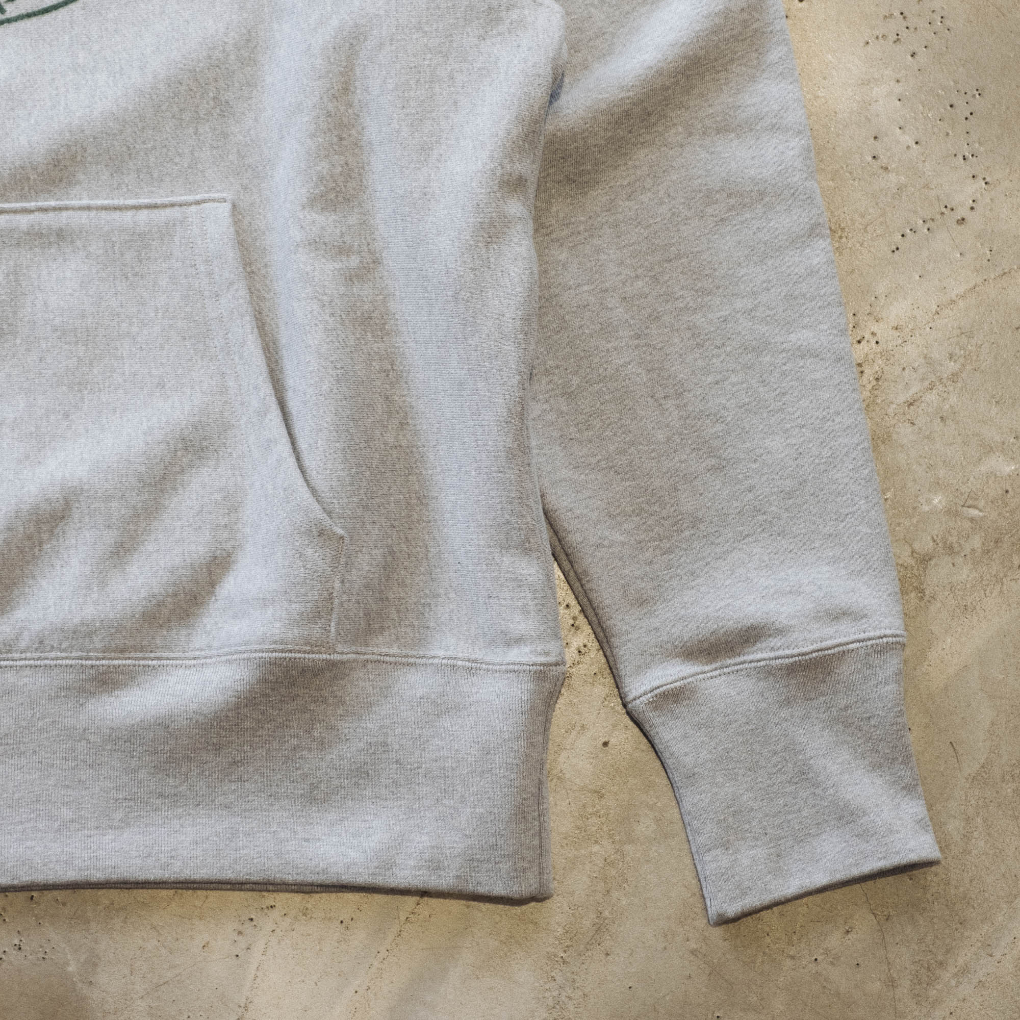 Brain Dead x Brooks Brothers Logo Hoodie - Heather Grey
