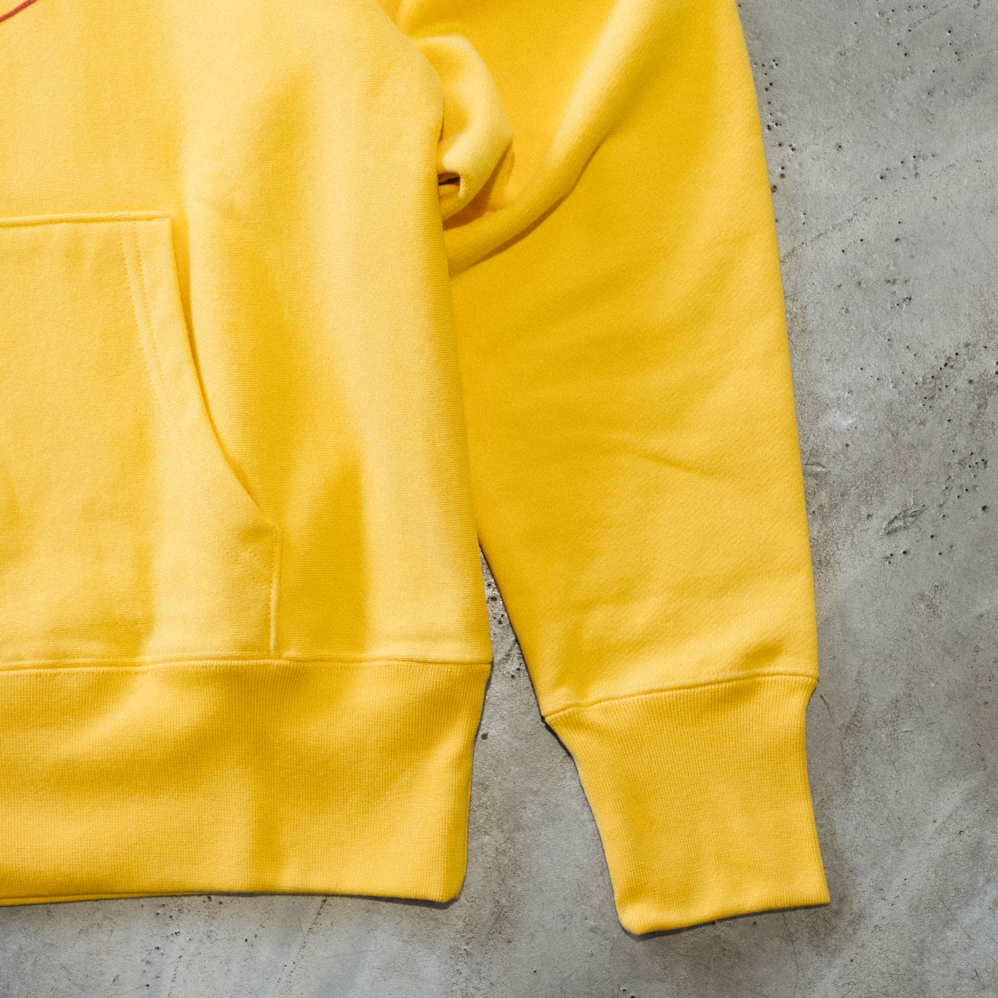 Brain Dead x Brooks Brothers Logo Hoodie - Yellow