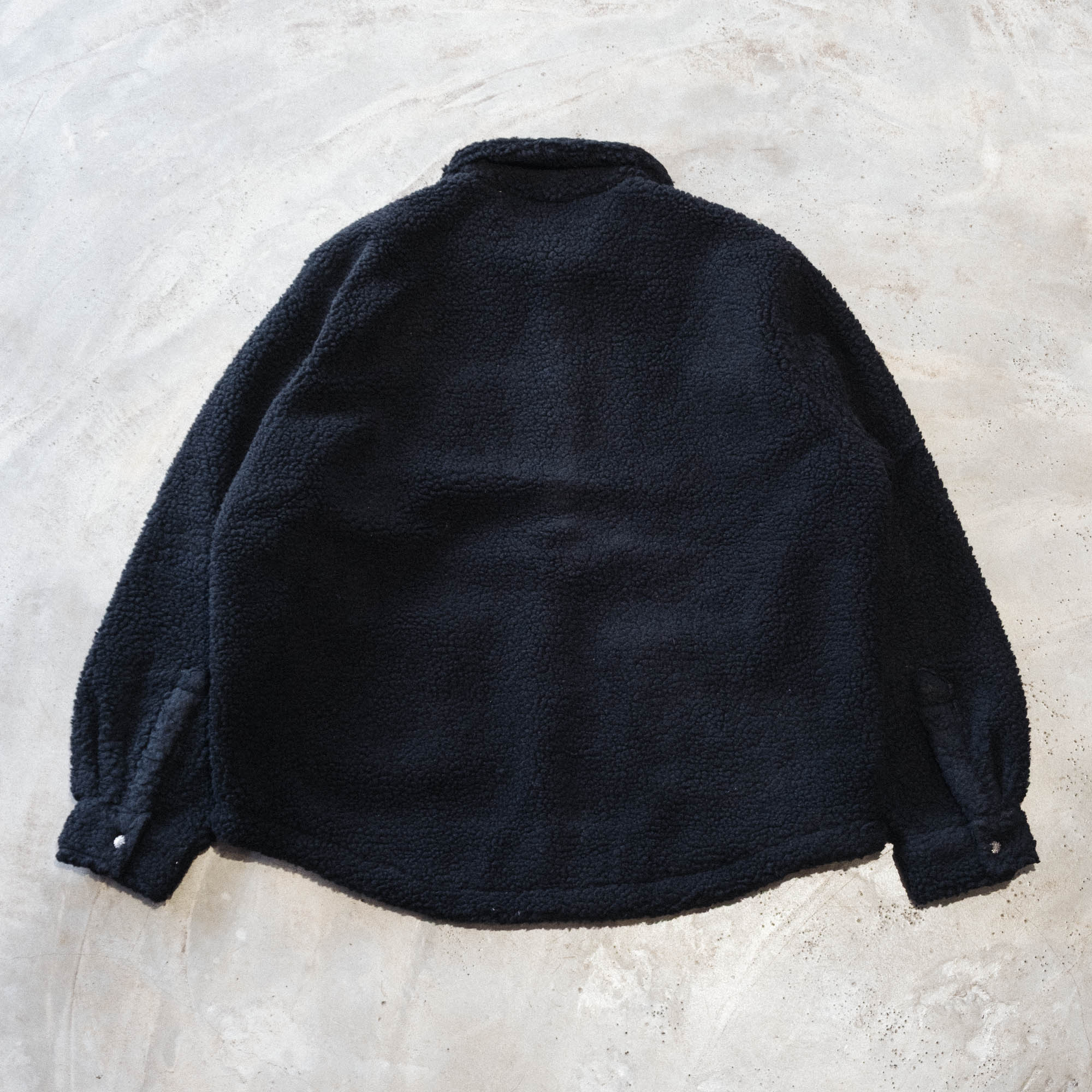 Fucking Awesome Pile Fleece Overshirt - Black