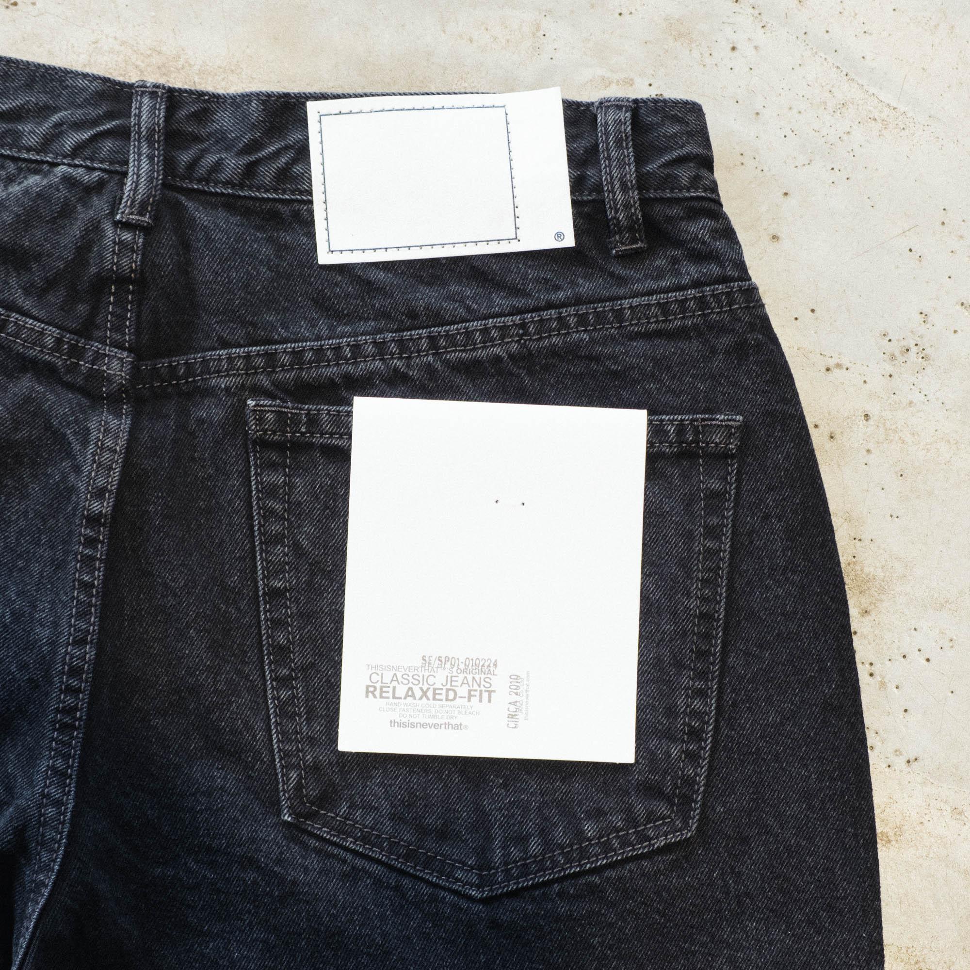 thisisneverthat Relaxed Jeans - Black
