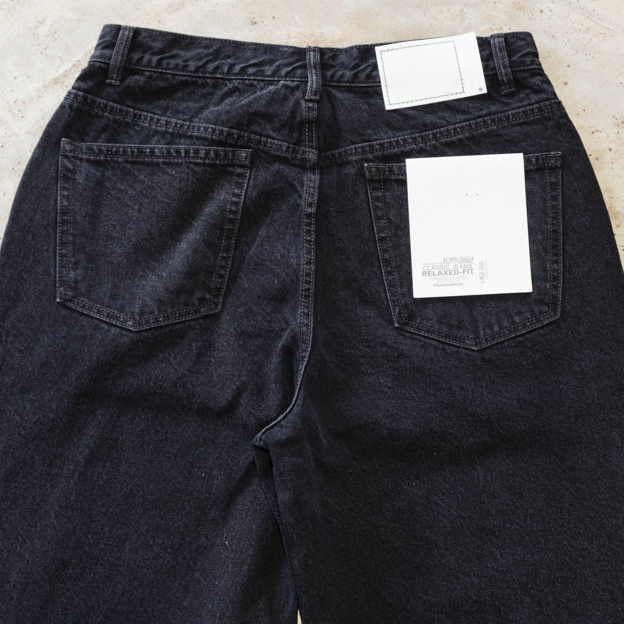thisisneverthat Relaxed Jeans - Black