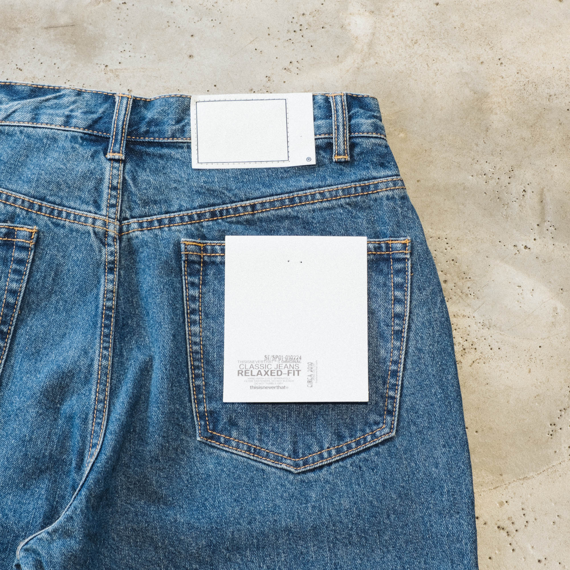 thisisneverthat Relaxed Jeans - Blue