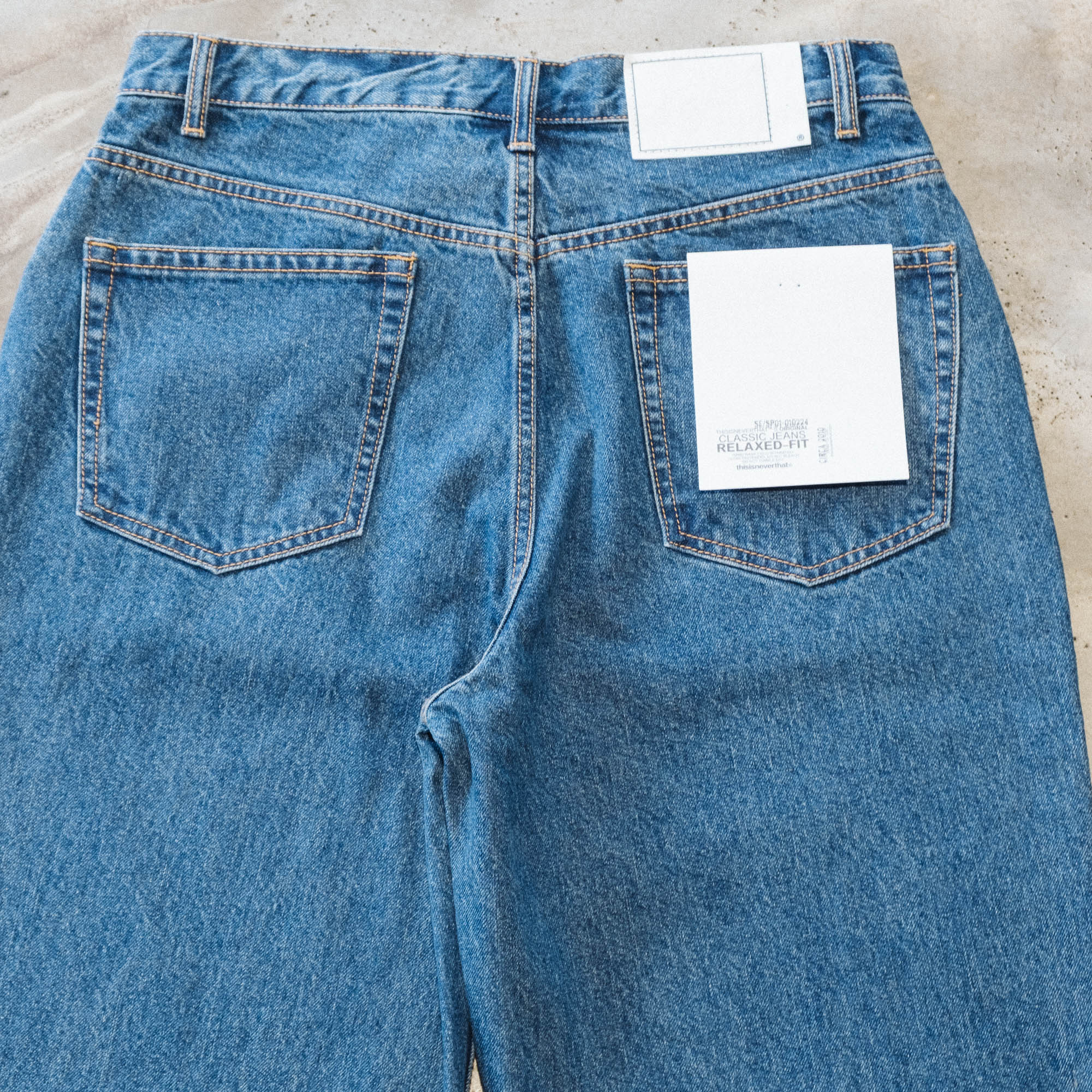 thisisneverthat Relaxed Jeans - Blue